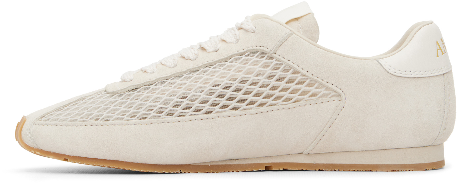 AMIRI - Baskets Pacific blanc cassé en filet
