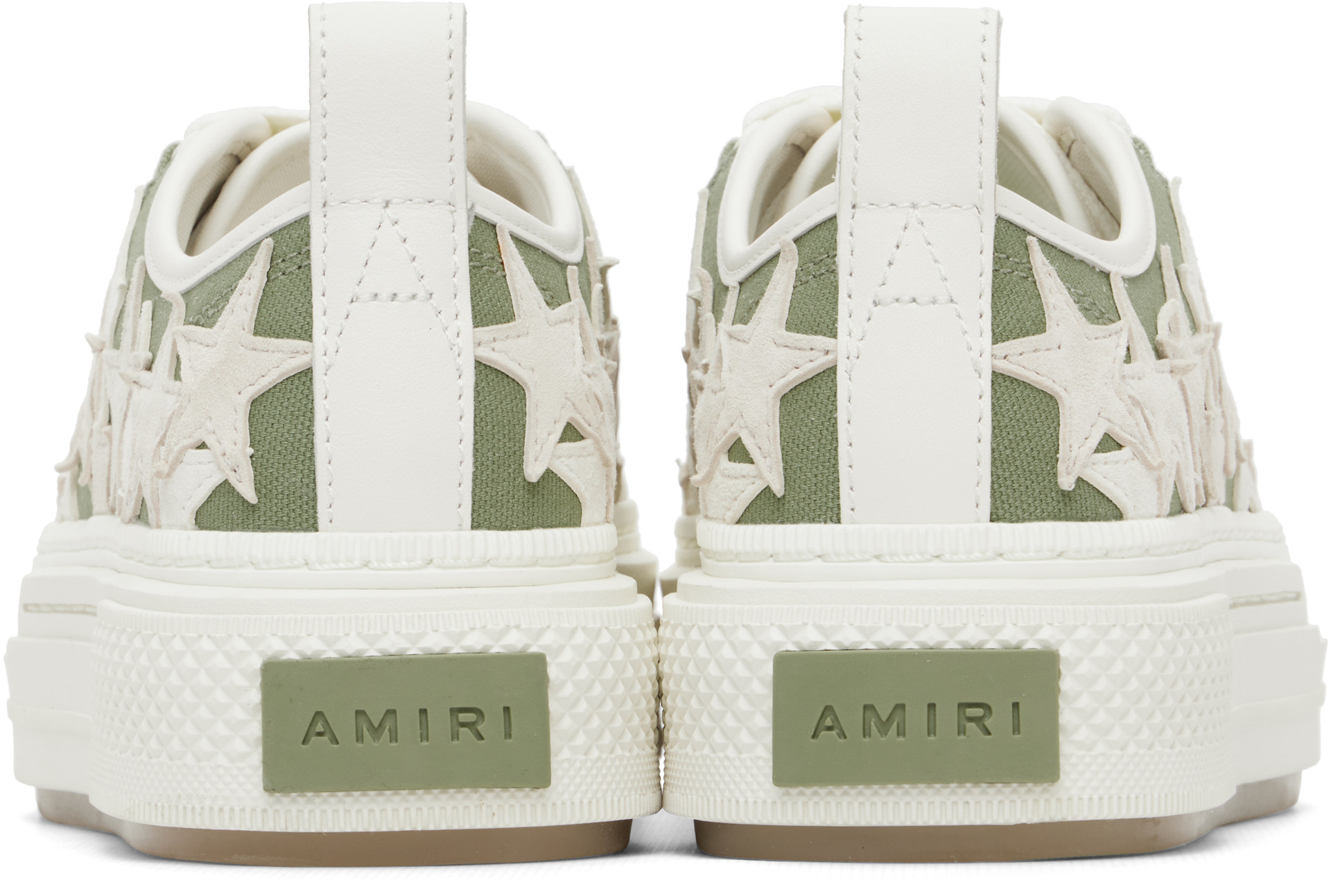 AMIRI: グリーン Stars Court Low スニーカー | SSENSE 日本