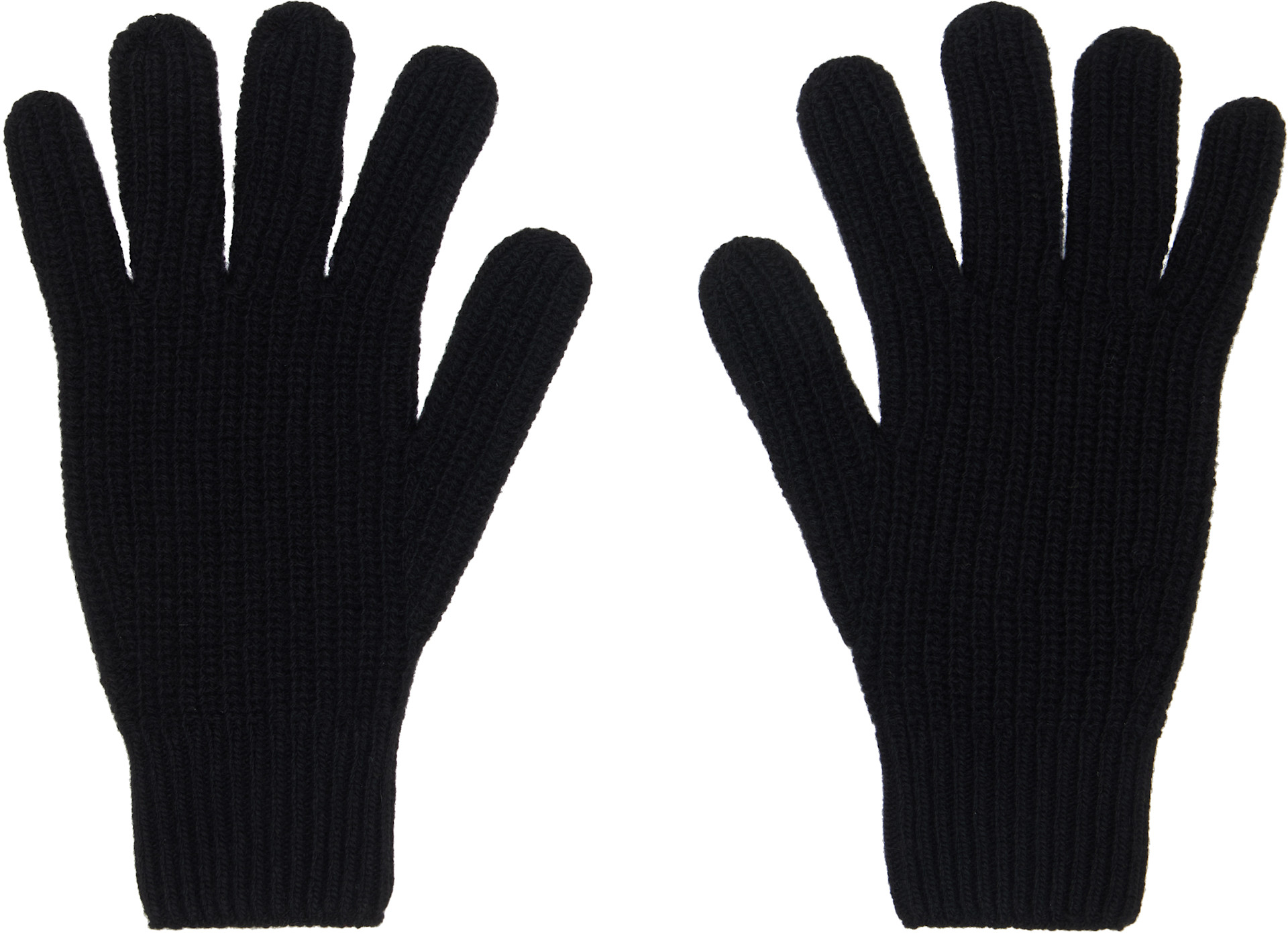AMIRI - Gants noirs à monogramme