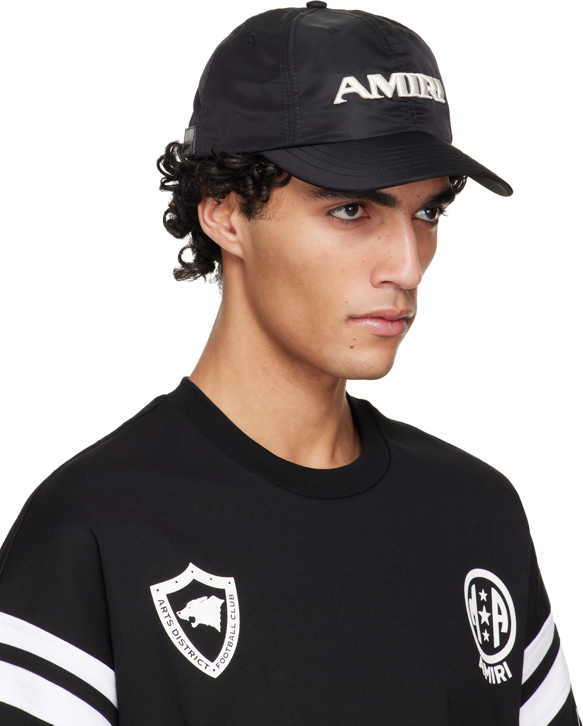 AMIRI: ブラック 'AMIRI' Sport キャップ | SSENSE 日本