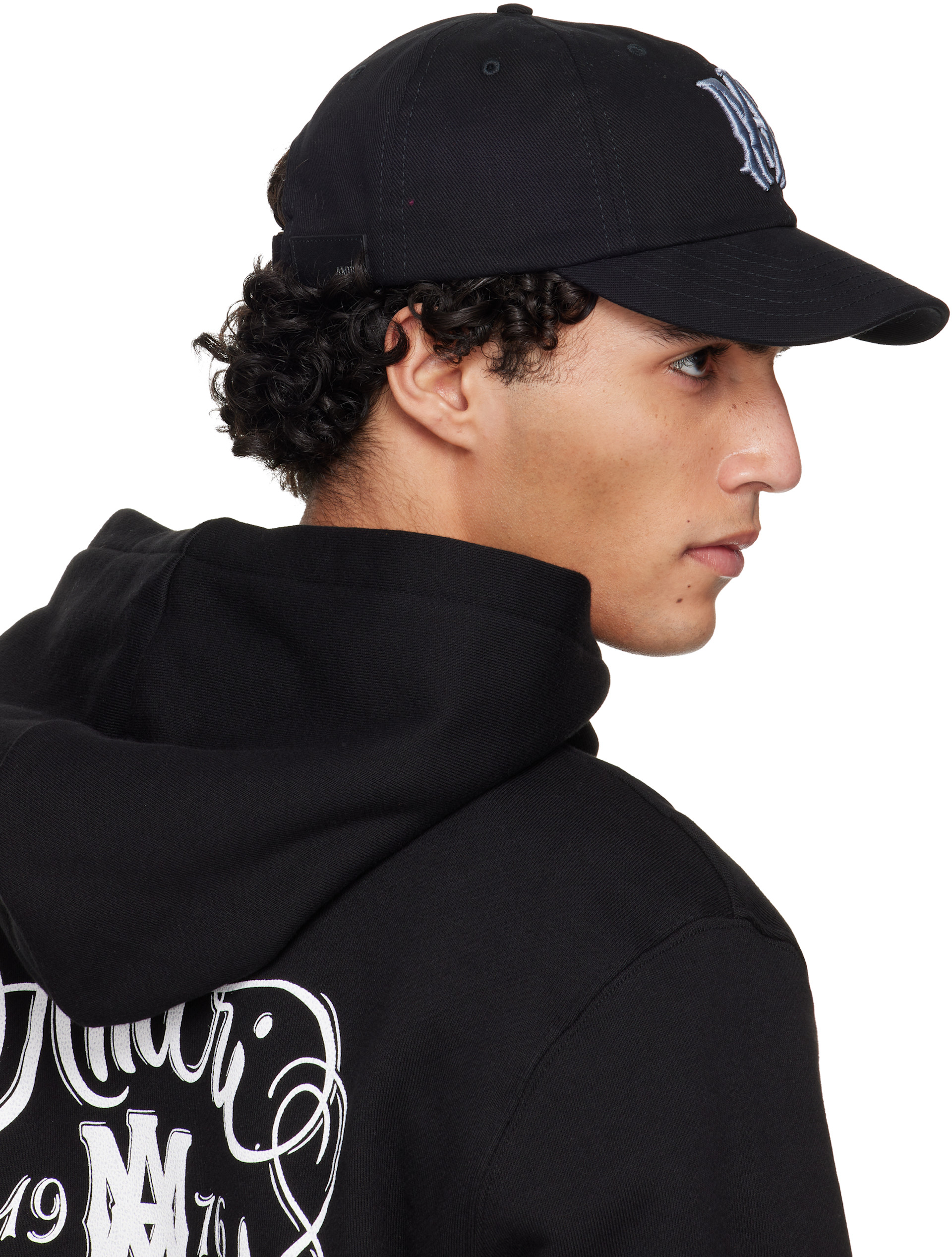 AMIRI ブラック キャップ AMIRI トラッカーキャップ | ブラック | FARFETCH JP