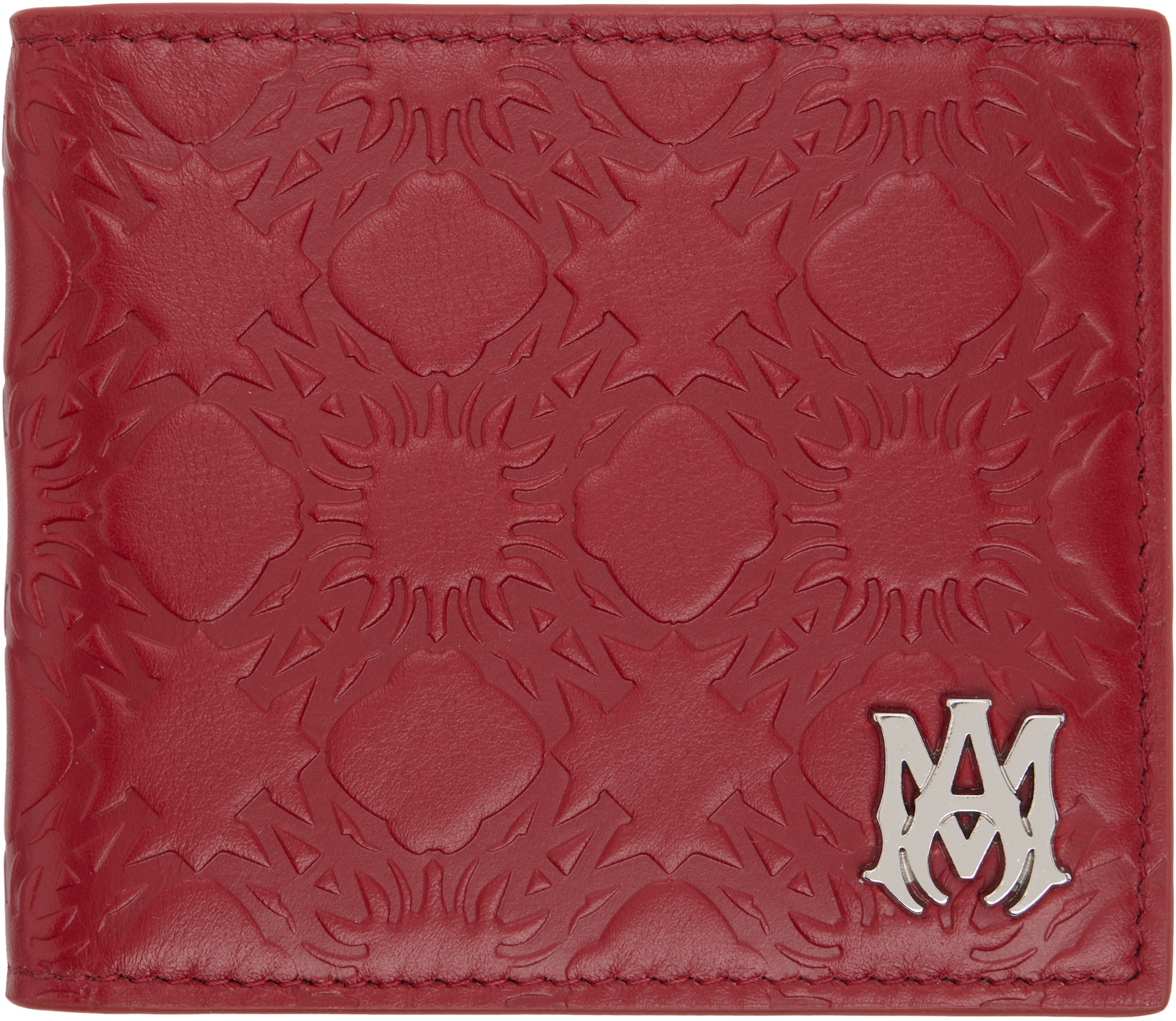 AMIRI - Red Lunar New Year 'MA' Quad Leather Bifold Wallet