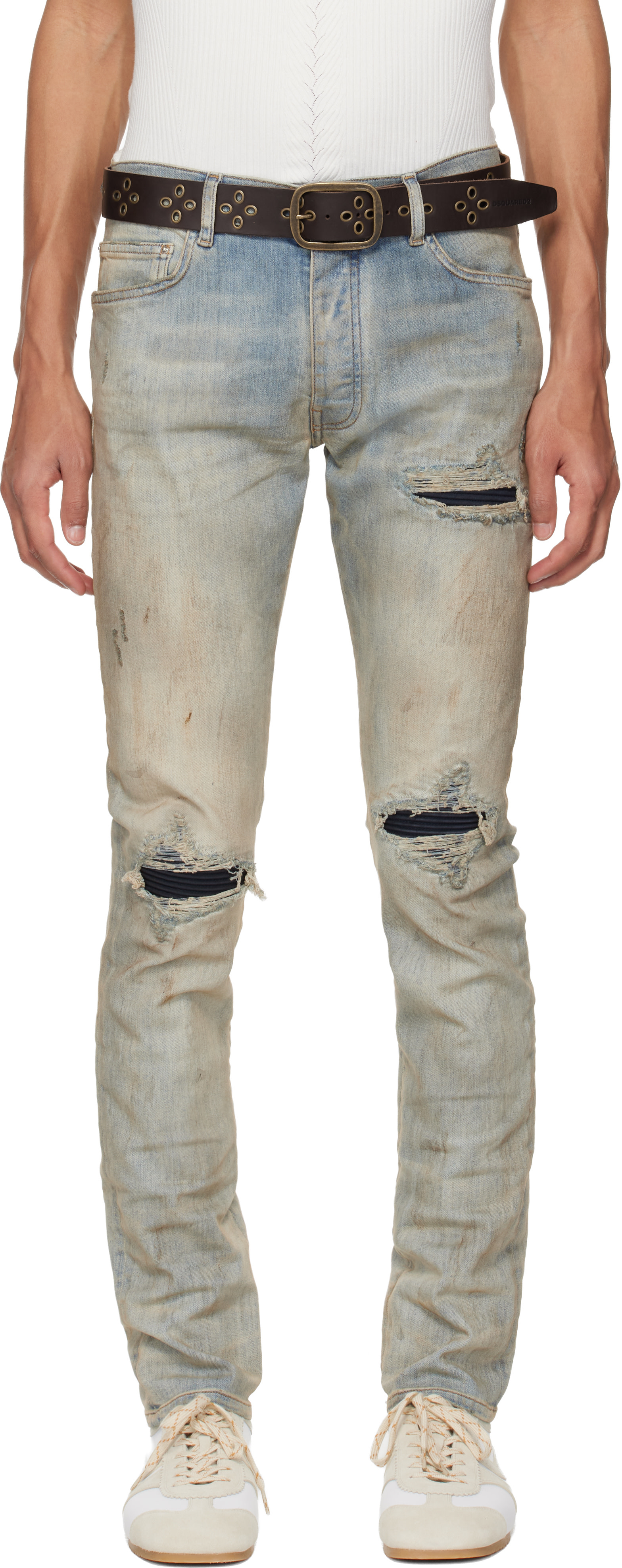 AMIRI: Blue MX1 Jeans | SSENSE