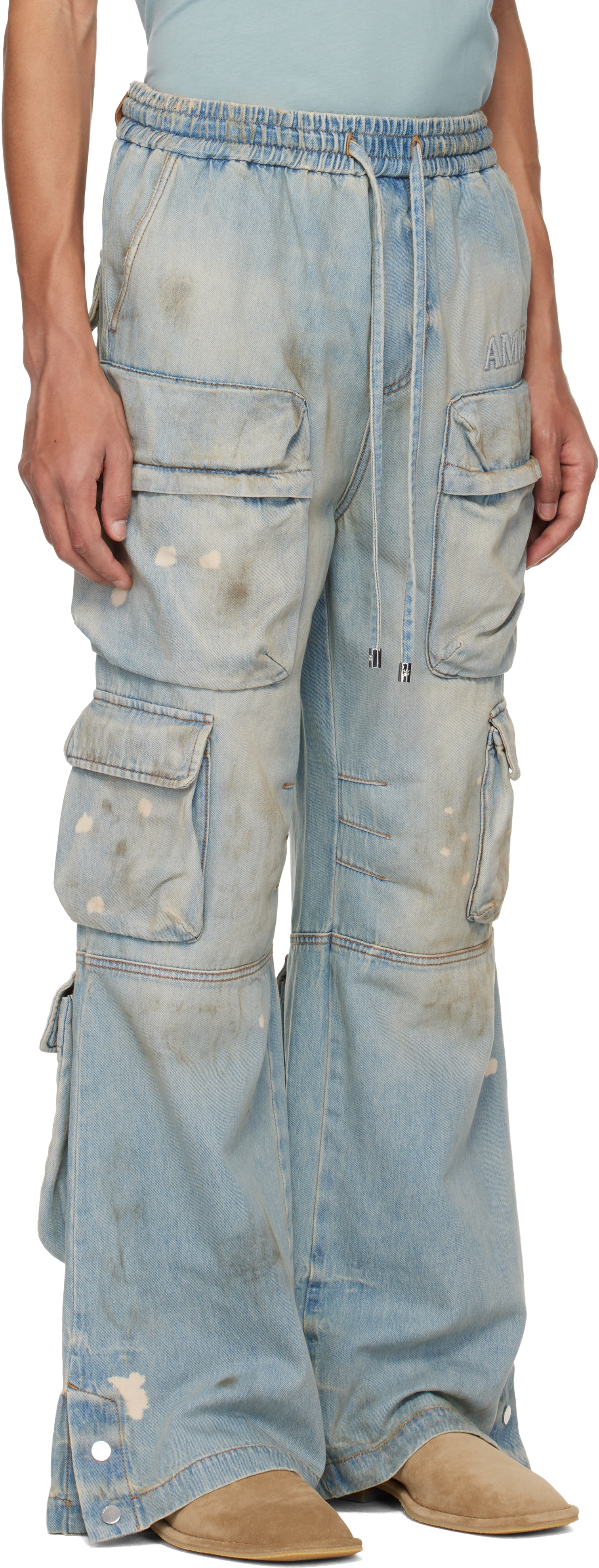 AMIRI - Blue Cargo Jeans