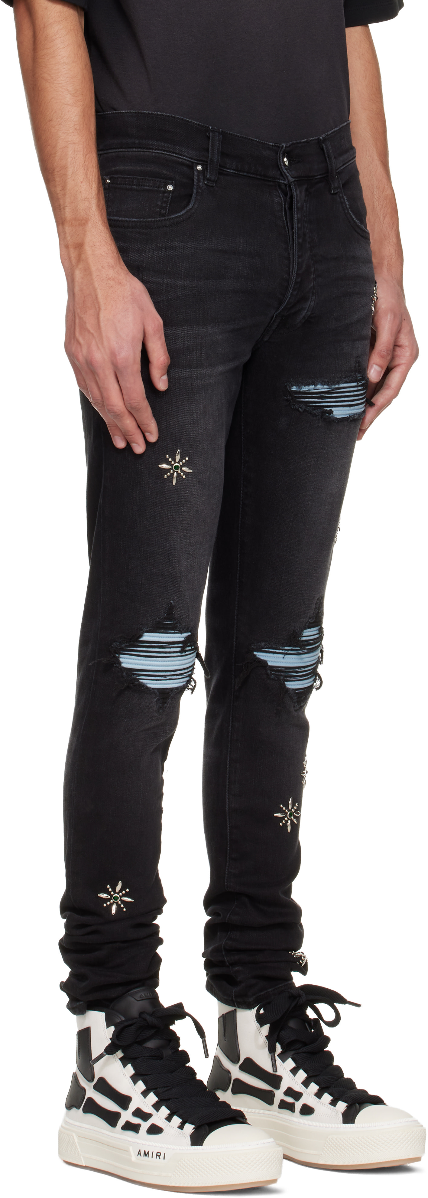AMIRI - Black Stud MX1 Jeans