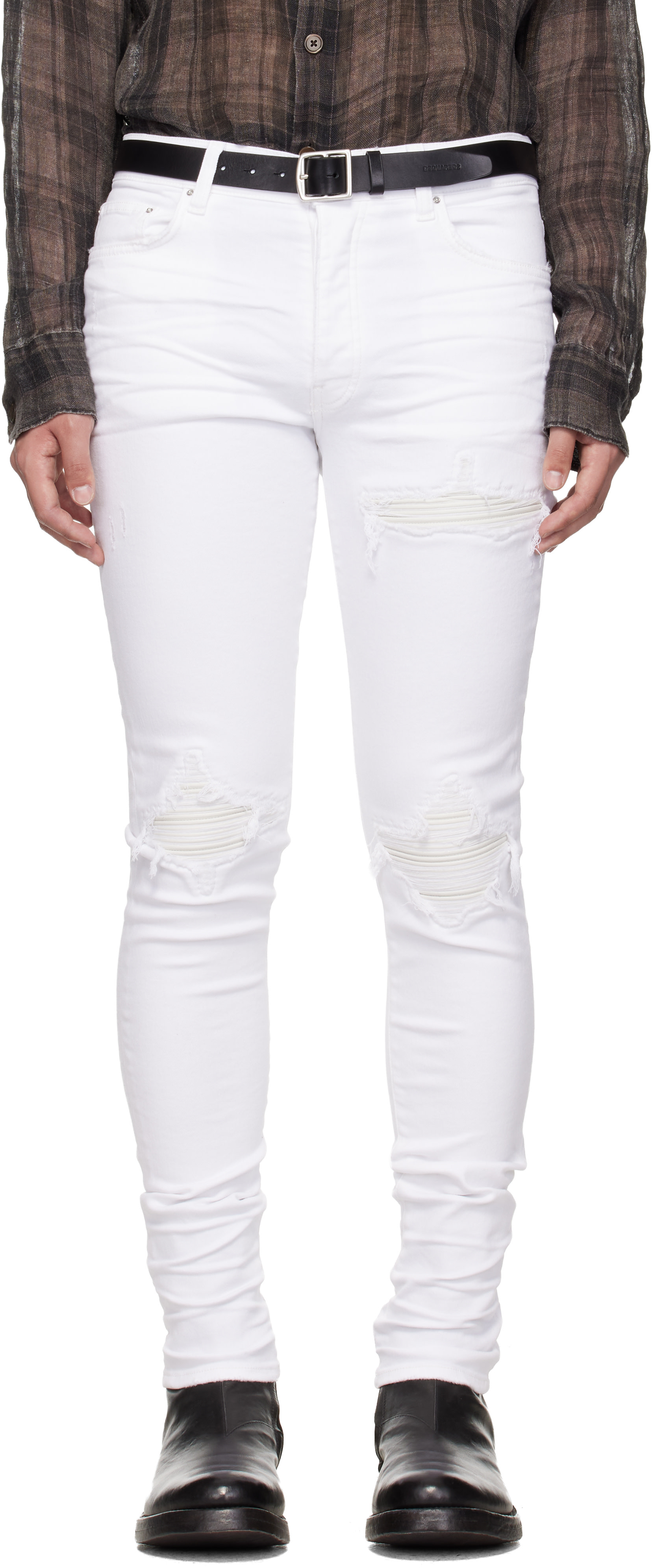 AMIRI - Jean MX1 blanc