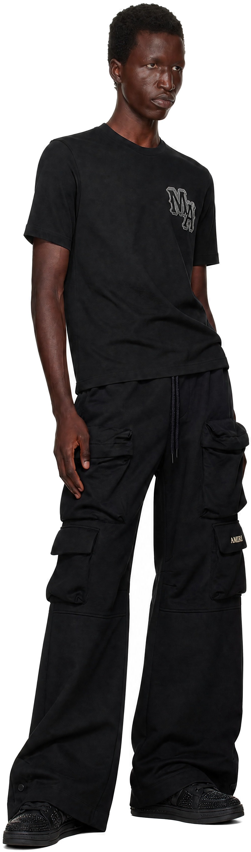 AMIRI - Black Multi Pocket Cargo Pants
