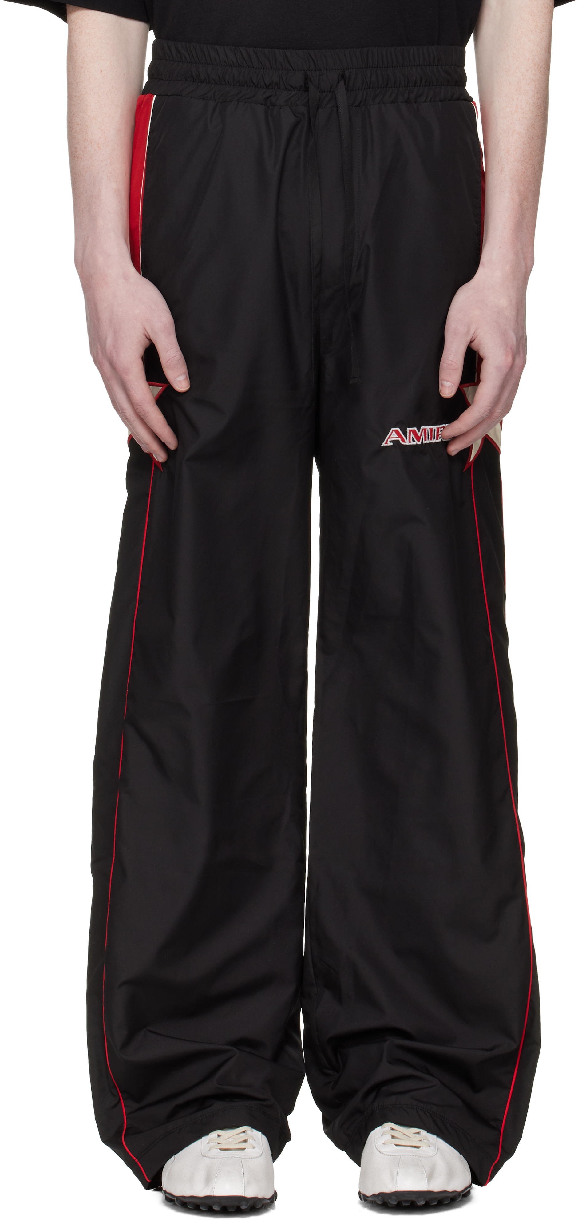AMIRI: Black 'Amiri' Sport Track Pants | SSENSE