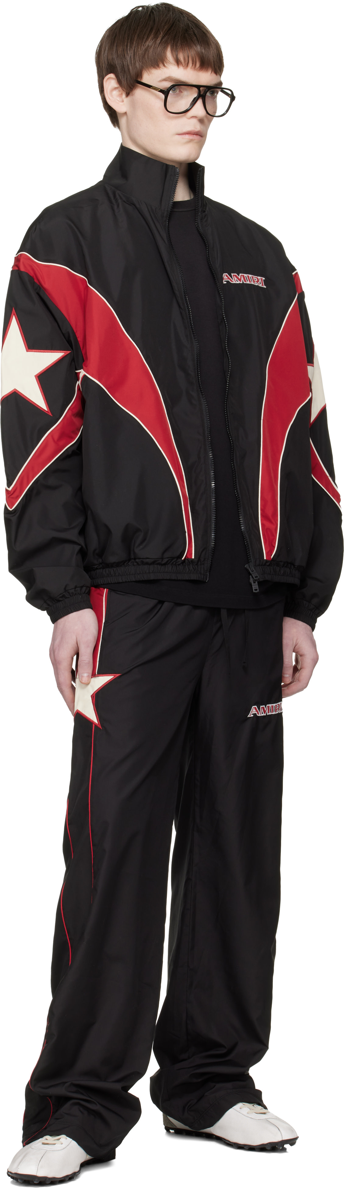 パンツ amiri AMIRI: Black 'Amiri' Sport Track Pants | SSENSE