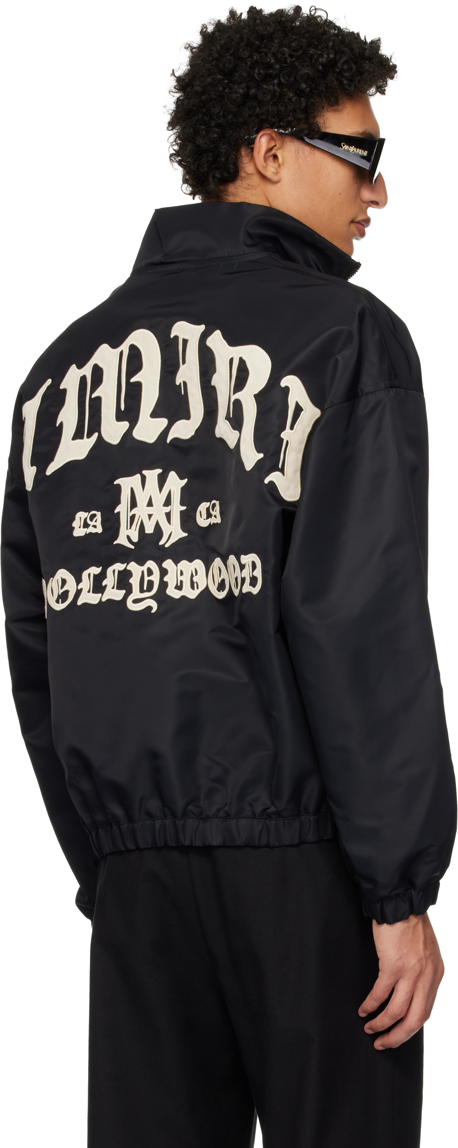 AMIRI: Black 'AMIRI Hollywood' Jacket | SSENSE