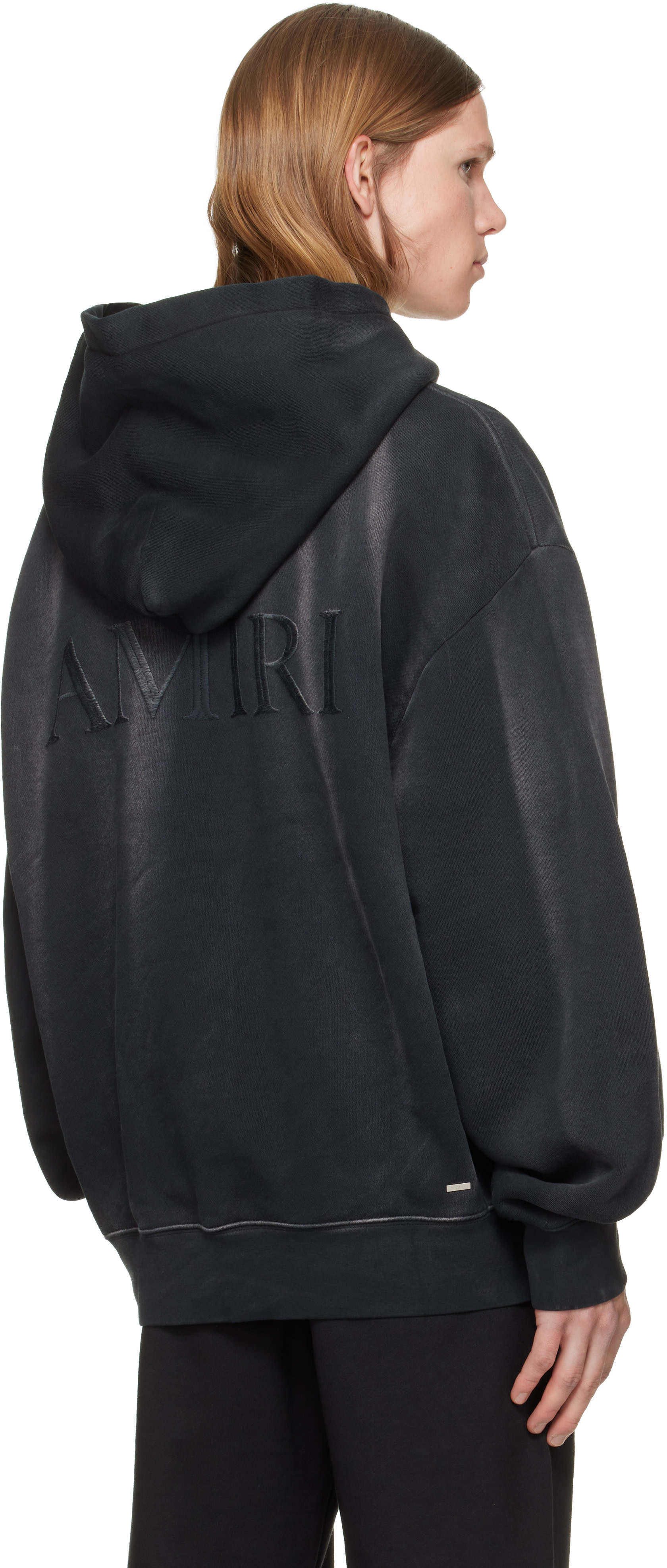 AMIRI: ブラック 'Vintage AMIRI Oversized' フーディ | SSENSE 日本