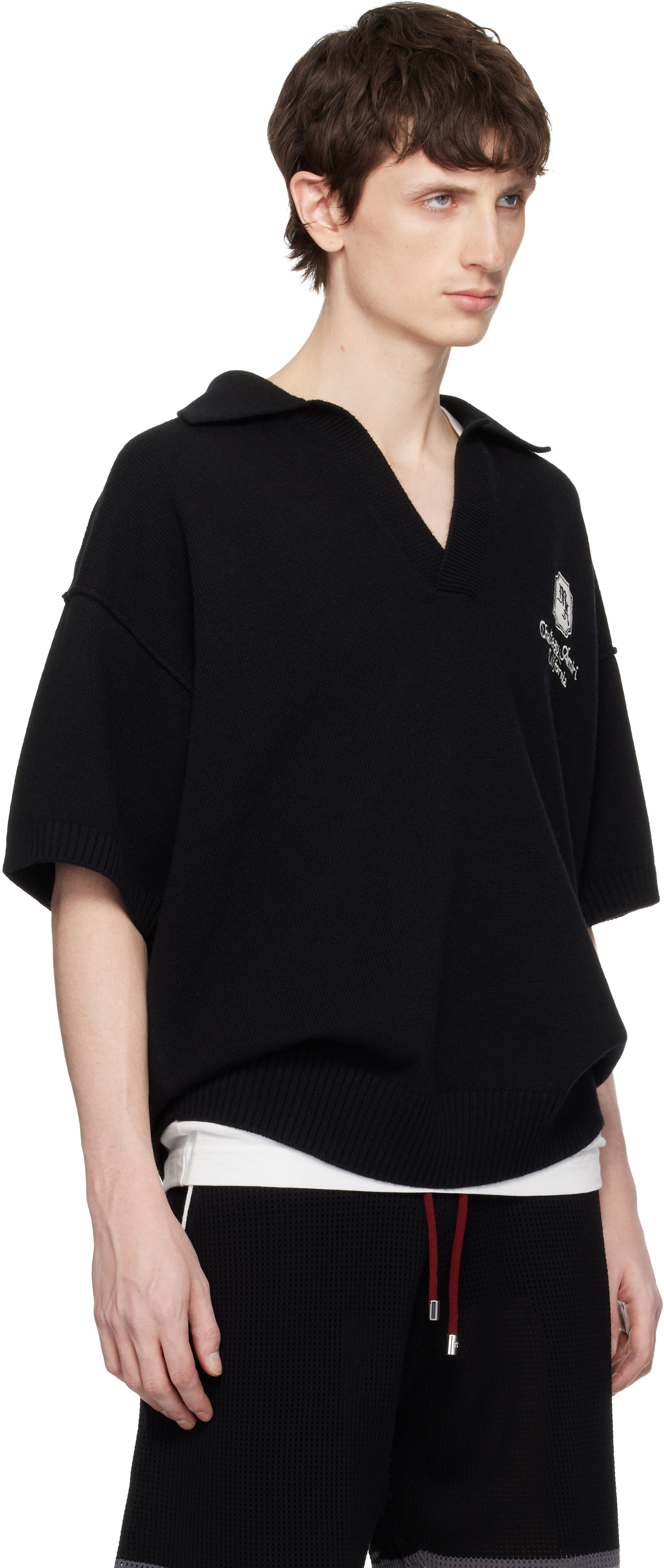 AMIRI - Black MA Chateau Polo