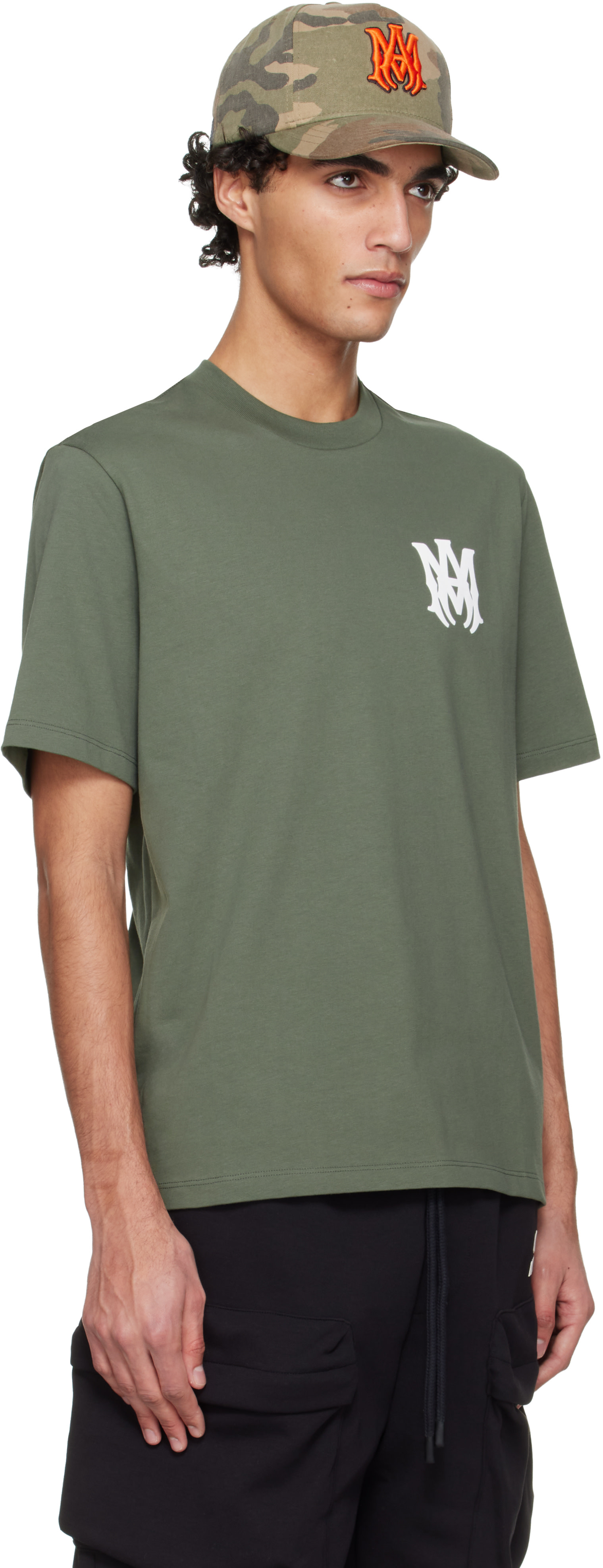 AMIRI: グリーン MA Core Logo Tシャツ | SSENSE 日本