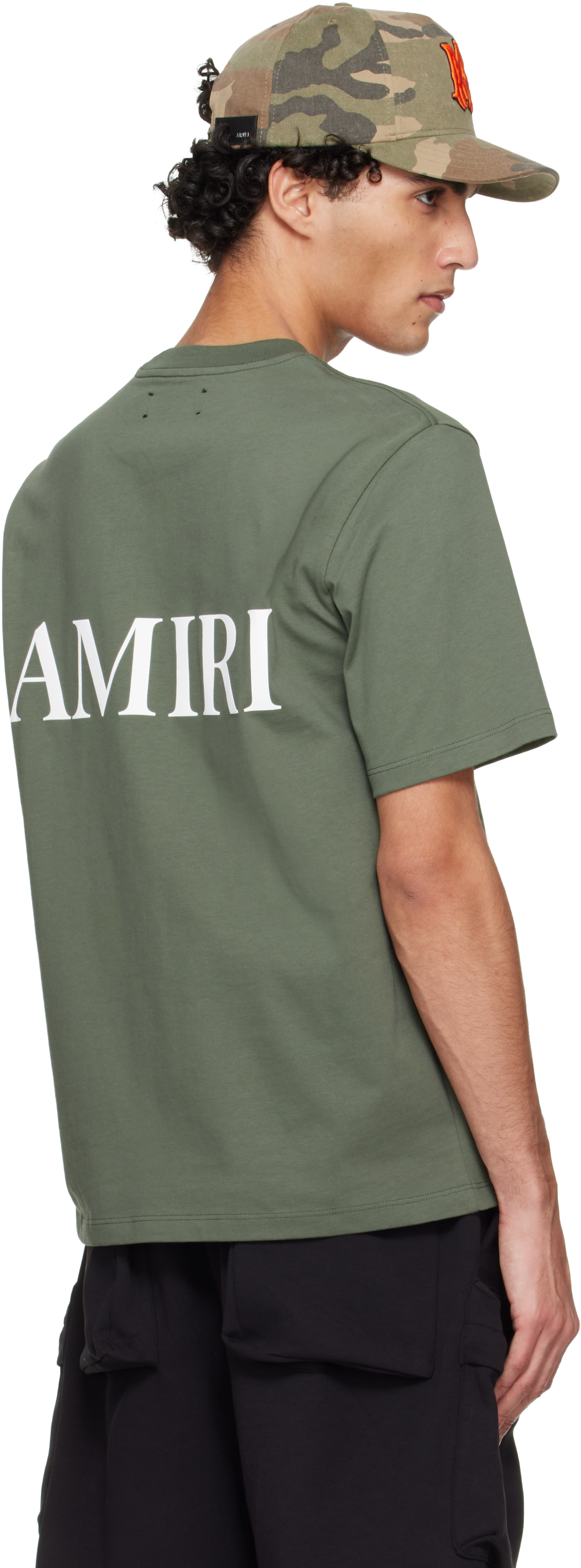 AMIRI: グリーン MA Core Logo Tシャツ | SSENSE 日本