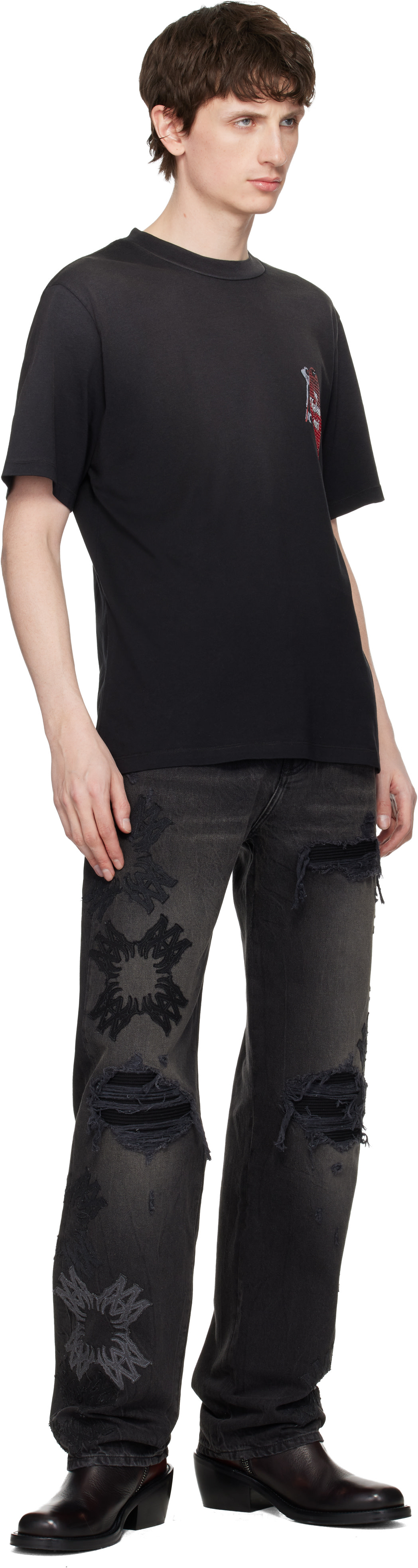 AMIRI - Black Chateau Keys T-shirt