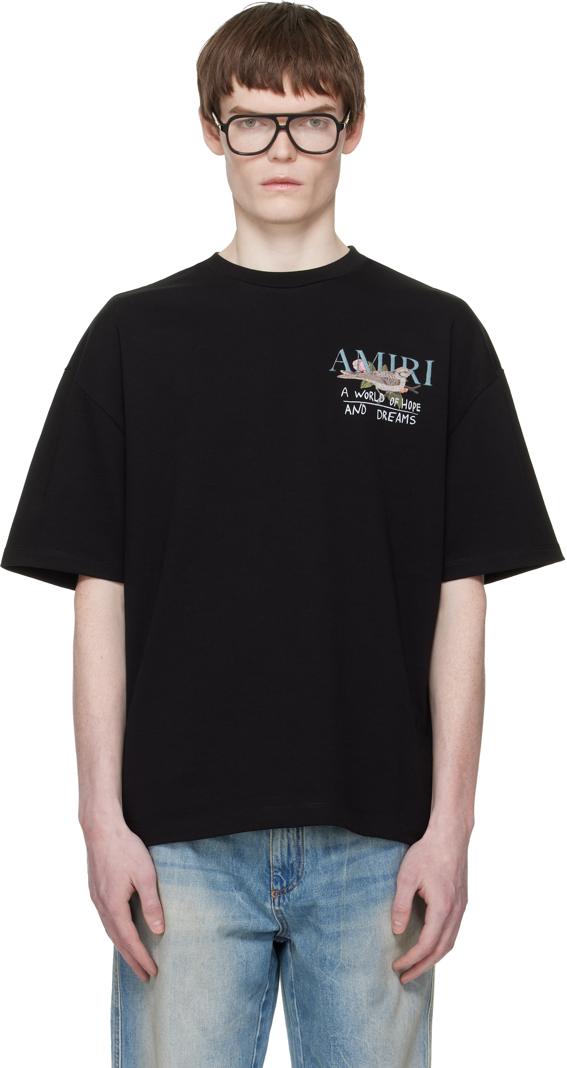 AMIRI - Black 'Hope And Dreams' T-shirt