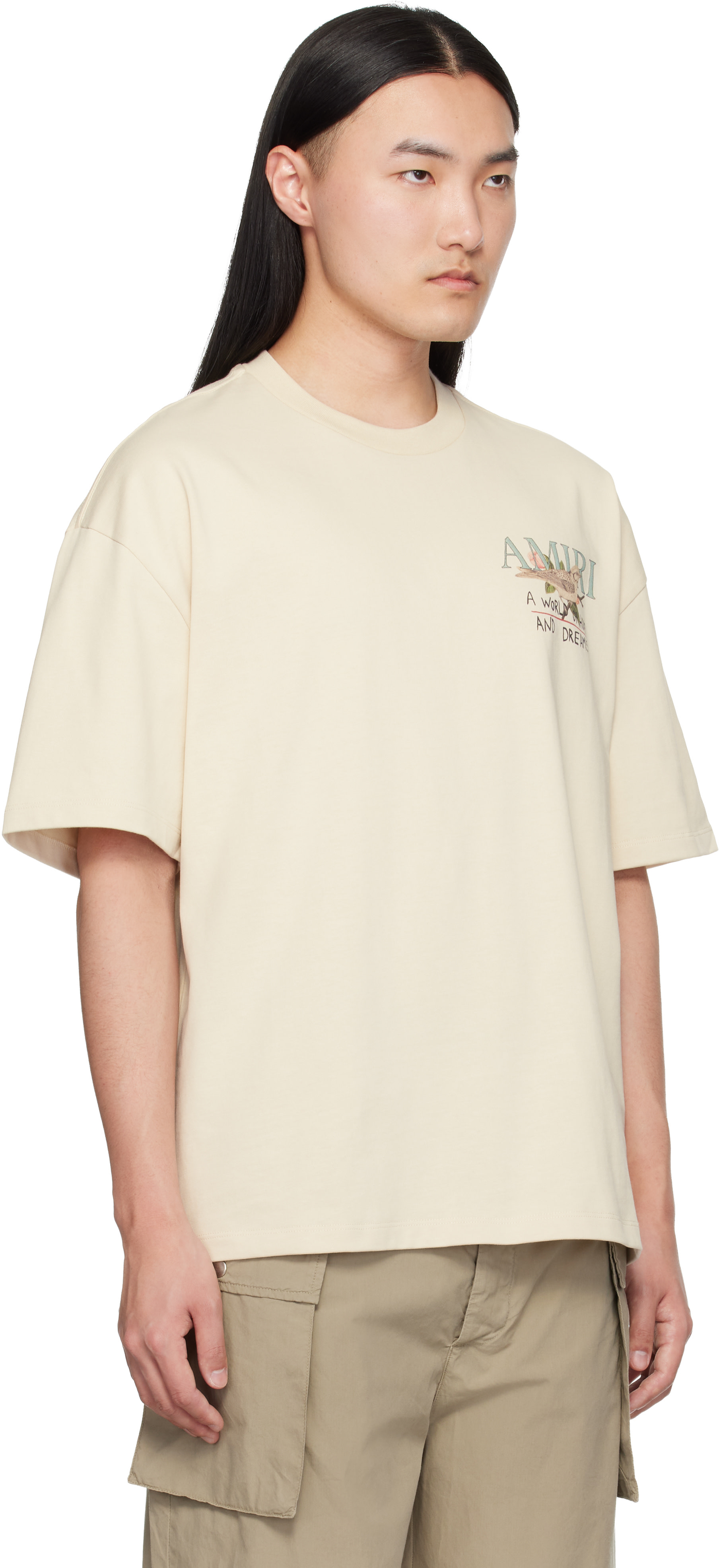 AMIRI: Off-White 'Hope & Dreams' T-shirt | SSENSE