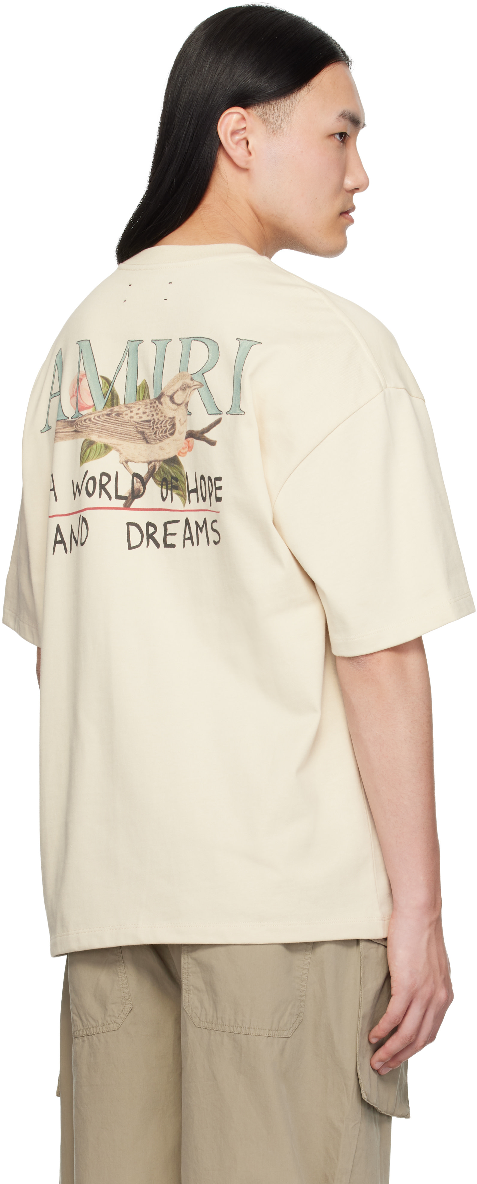 AMIRI: Off-White 'Hope & Dreams' T-shirt | SSENSE