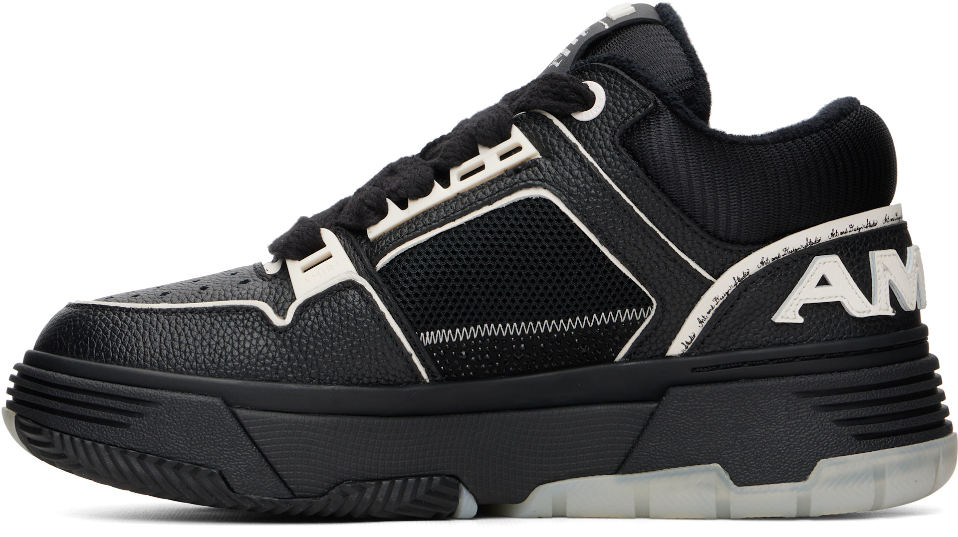 AMIRI: ブラック MA-1 スニーカー | SSENSE 日本 AMIRI: ブラック MA-1 スニーカー | SSENSE 日本