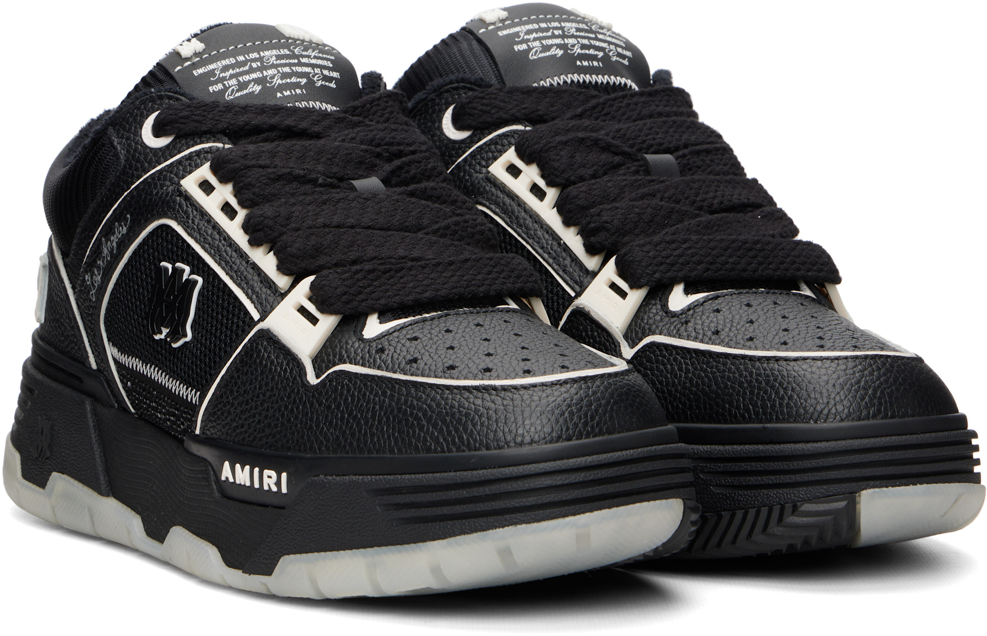 AMIRI: ブラック MA-1 スニーカー | SSENSE 日本