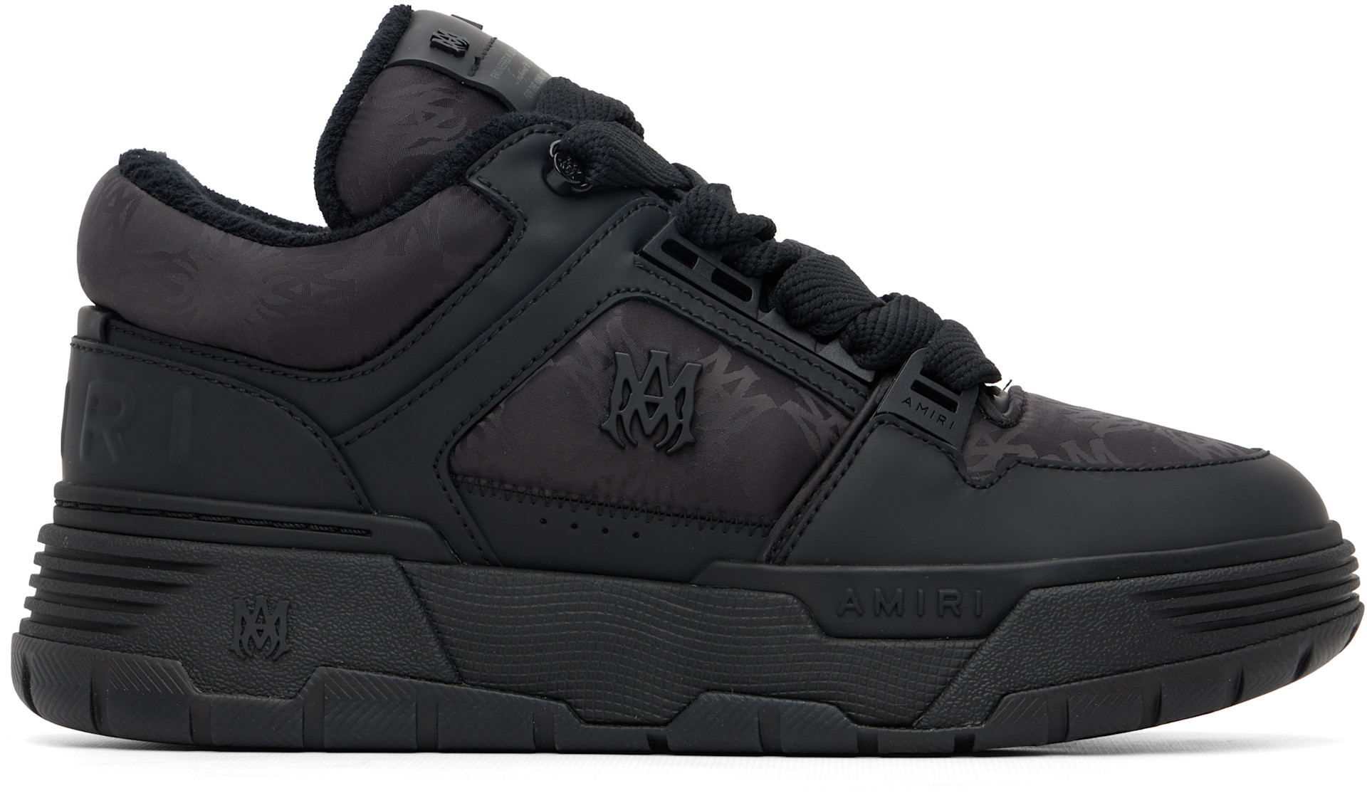 AMIRI - Baskets MA-1 noires à monogramme