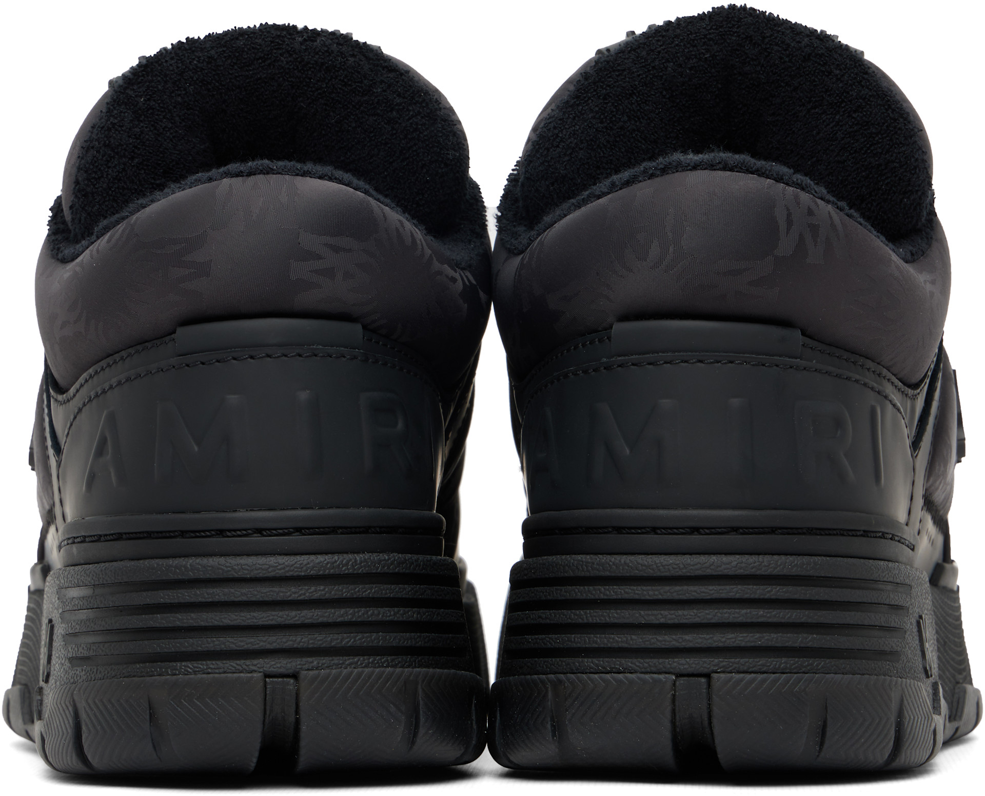 AMIRI - Baskets MA-1 noires à monogramme
