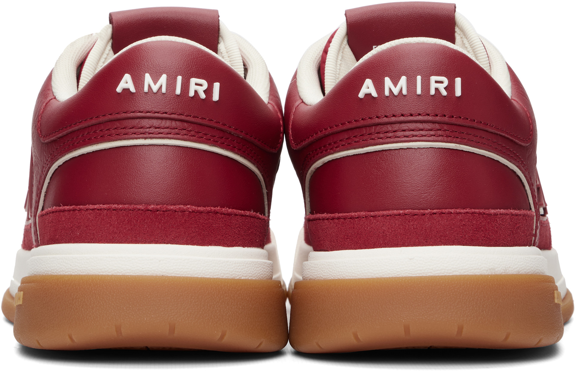 AMIRI - Red Classic Low Sneakers