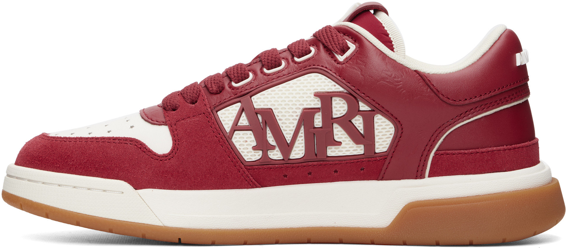 AMIRI - Red Classic Low Sneakers