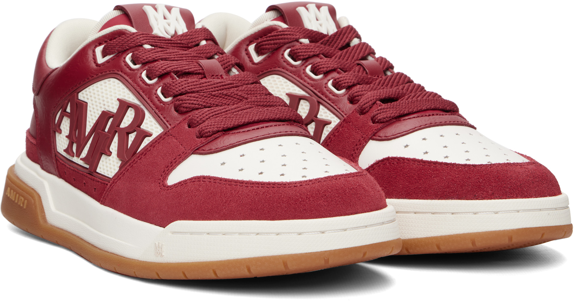 AMIRI - Red Classic Low Sneakers