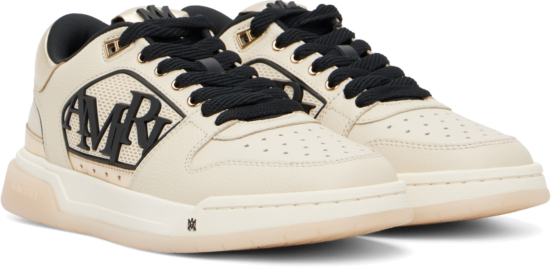 AMIRI - Baskets basses beiges