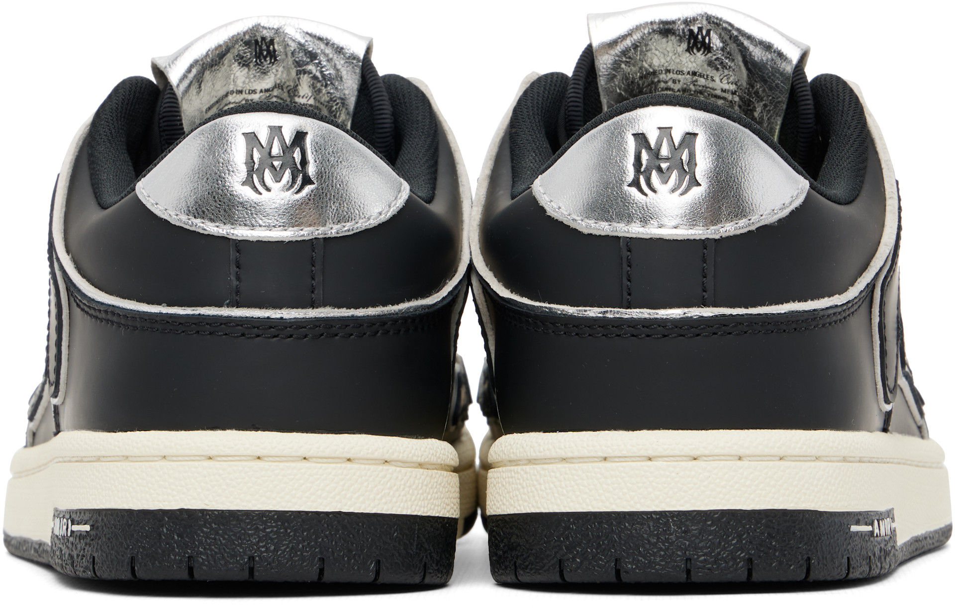 AMIRI: Black Skel Top Low Sneakers | SSENSE Canada