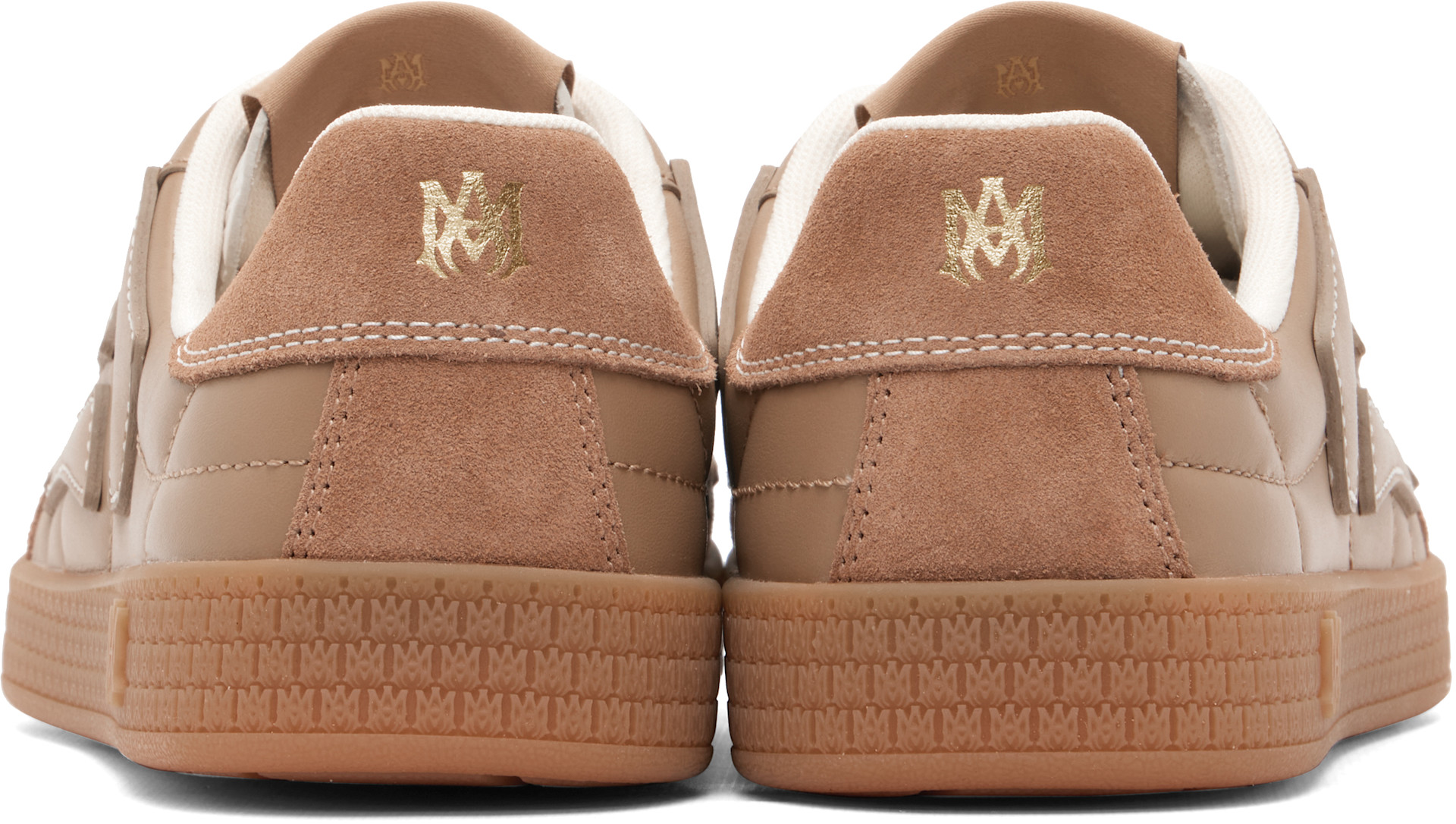 AMIRI: Brown Pacific Football Sneakers | SSENSE
