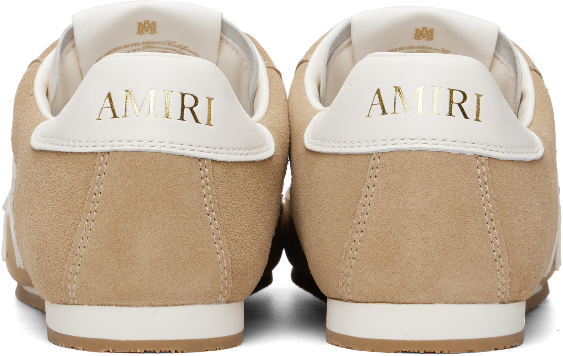 AMIRI - Baskets Pacific brun clair