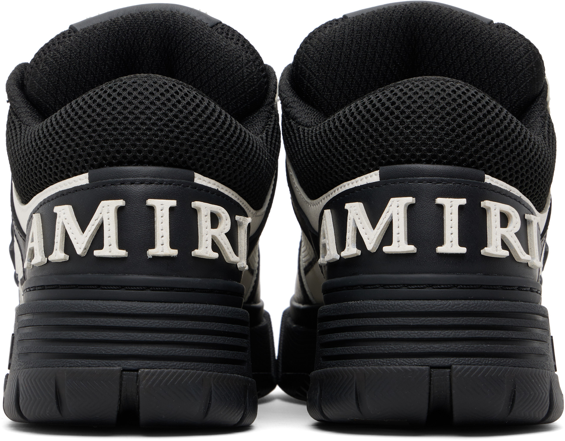AMIRI: ホワイト＆ブラック MA Patch MA-1 スニーカー | SSENSE 日本