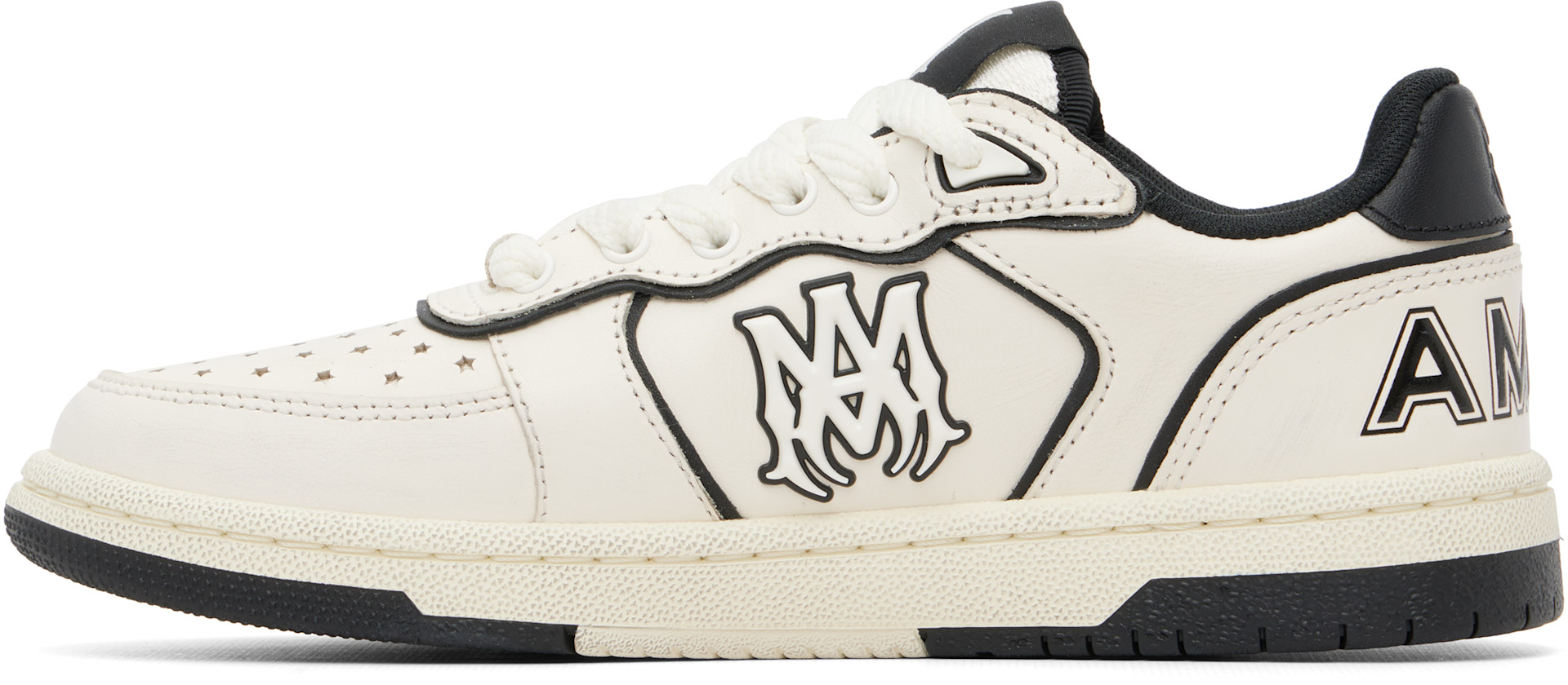 AMIRI - Off-White & Black Newport Sneakers