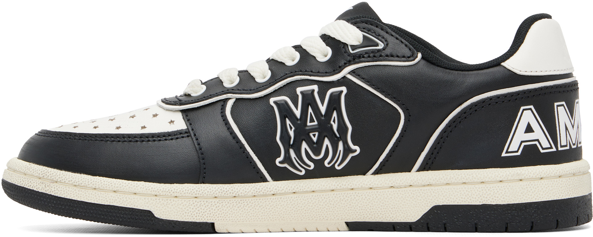 AMIRI - Black & White Newport Sneakers