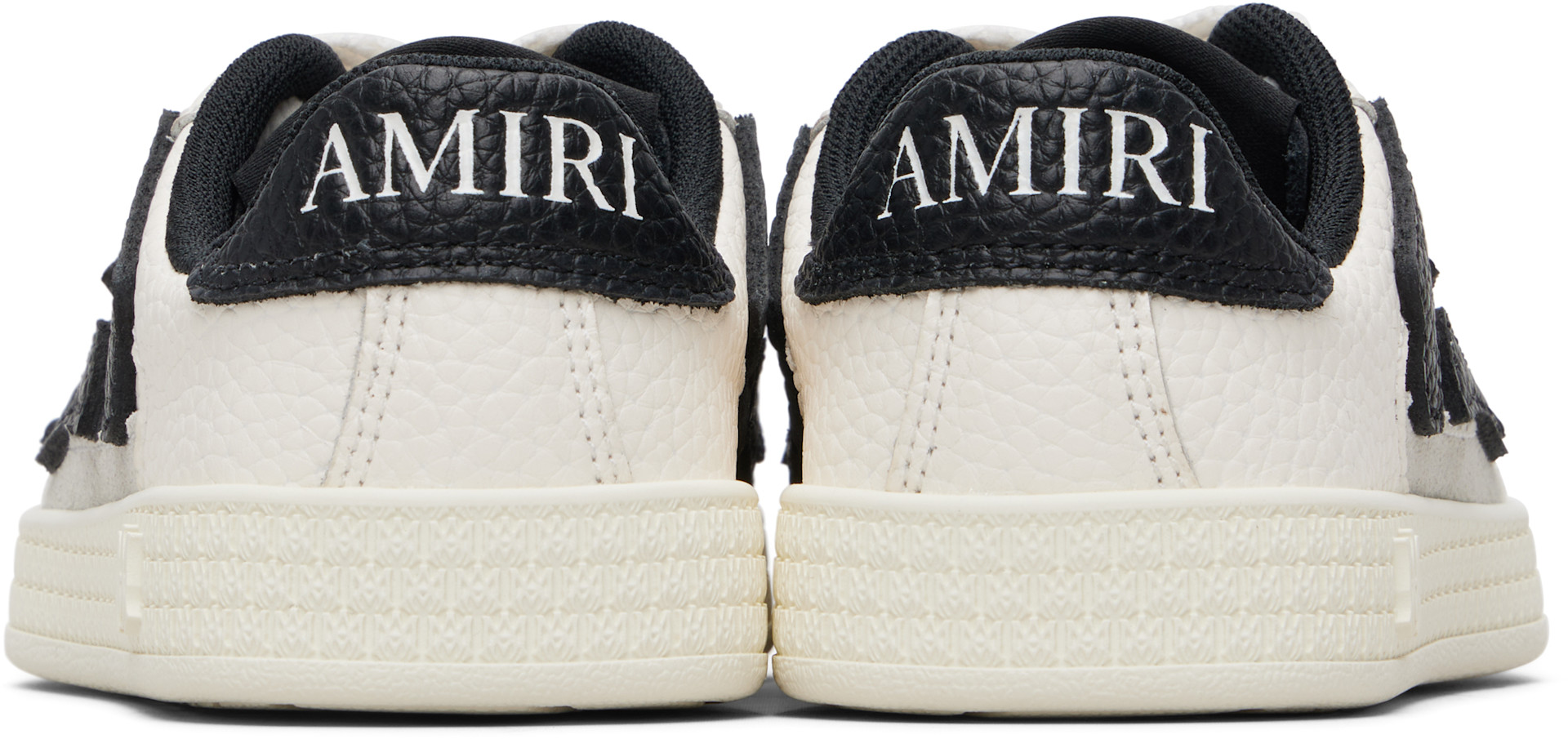 AMIRI - Enfant | Baskets Pacific blanc à appliqué d'os