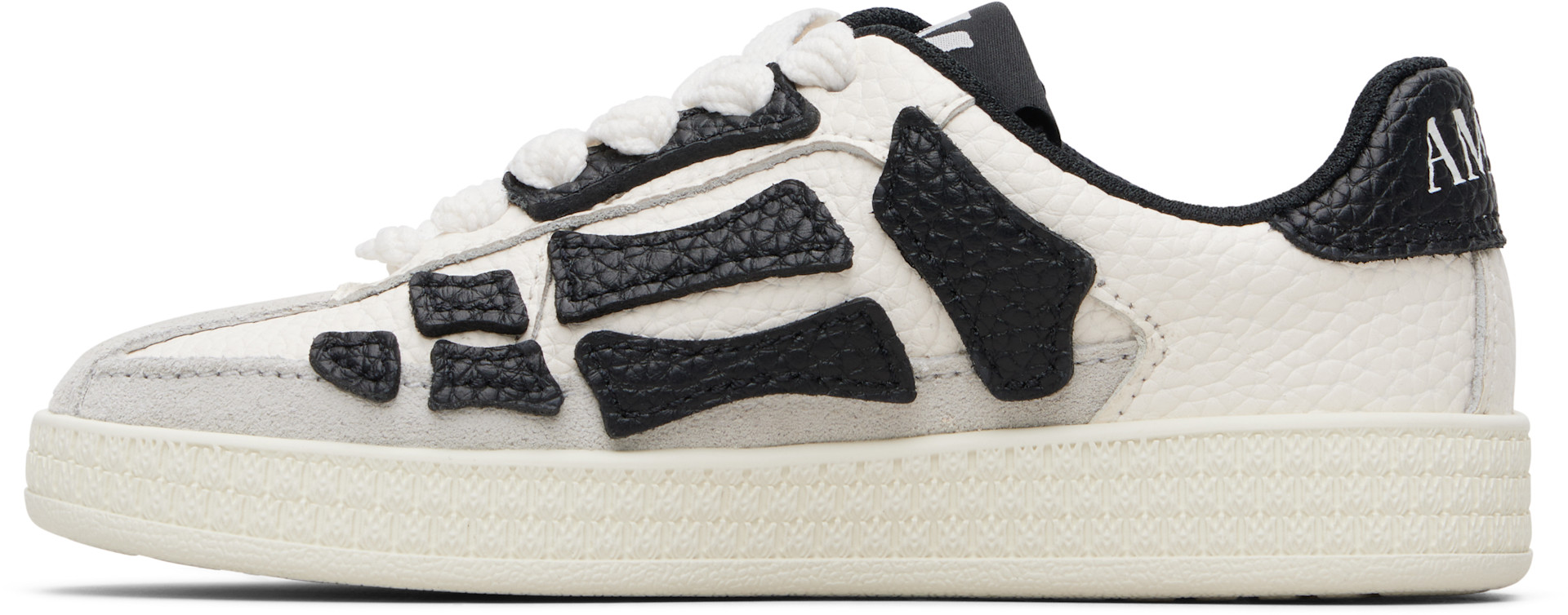 AMIRI - Enfant | Baskets Pacific blanc à appliqué d'os