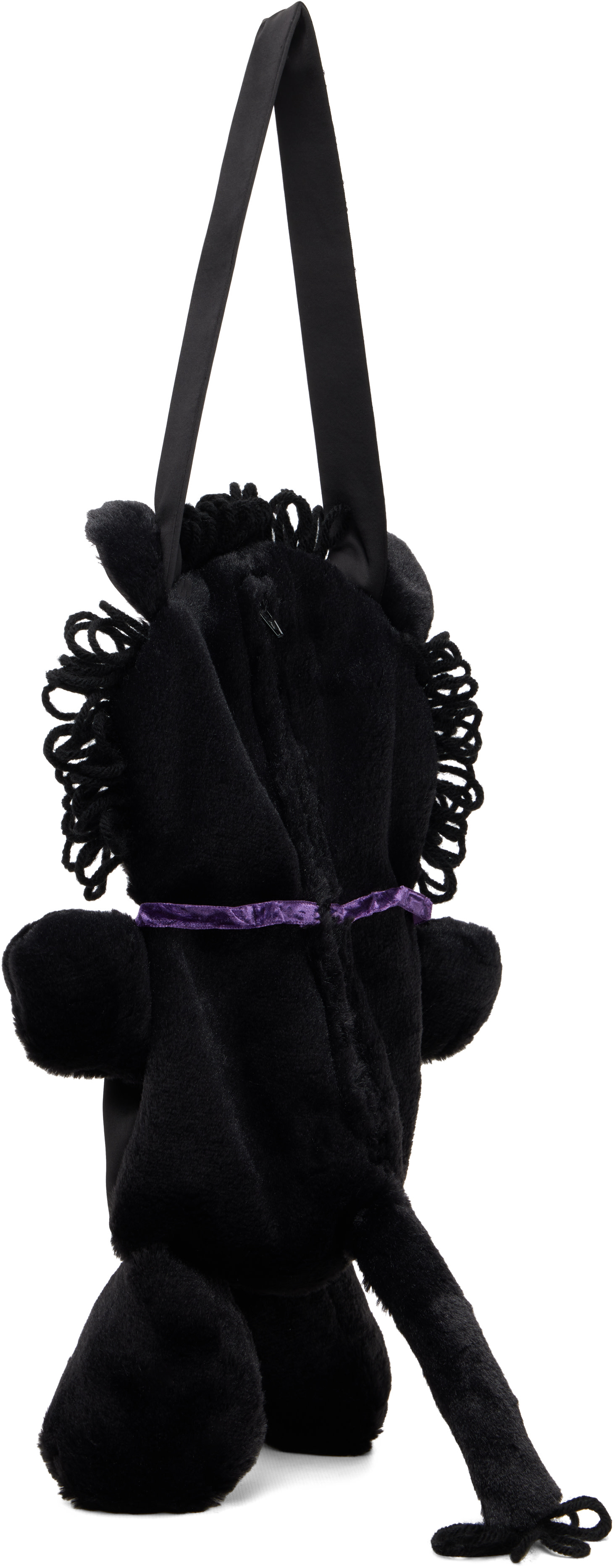 Anna Sui: SSENSE Exclusive Black Lion Bag | SSENSE
