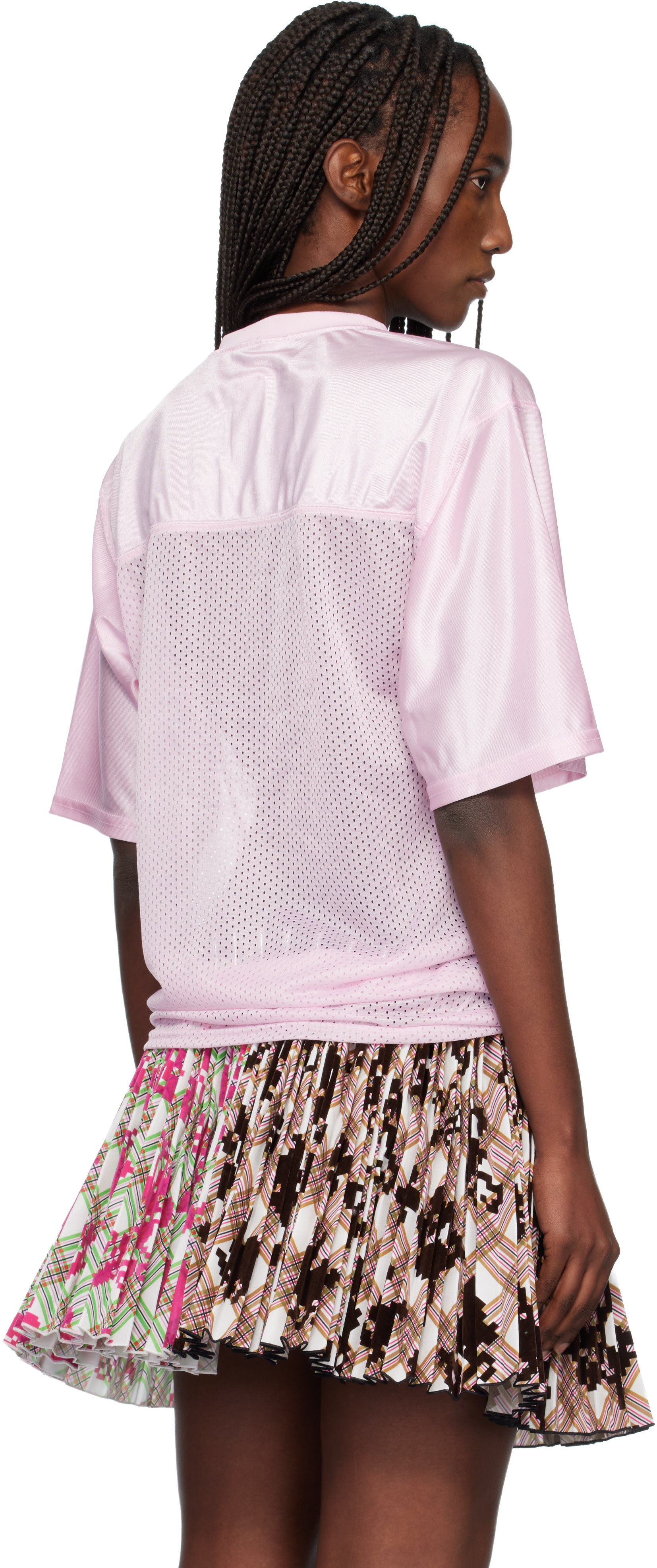 Anna Sui - Maillot rose à logo graphique
