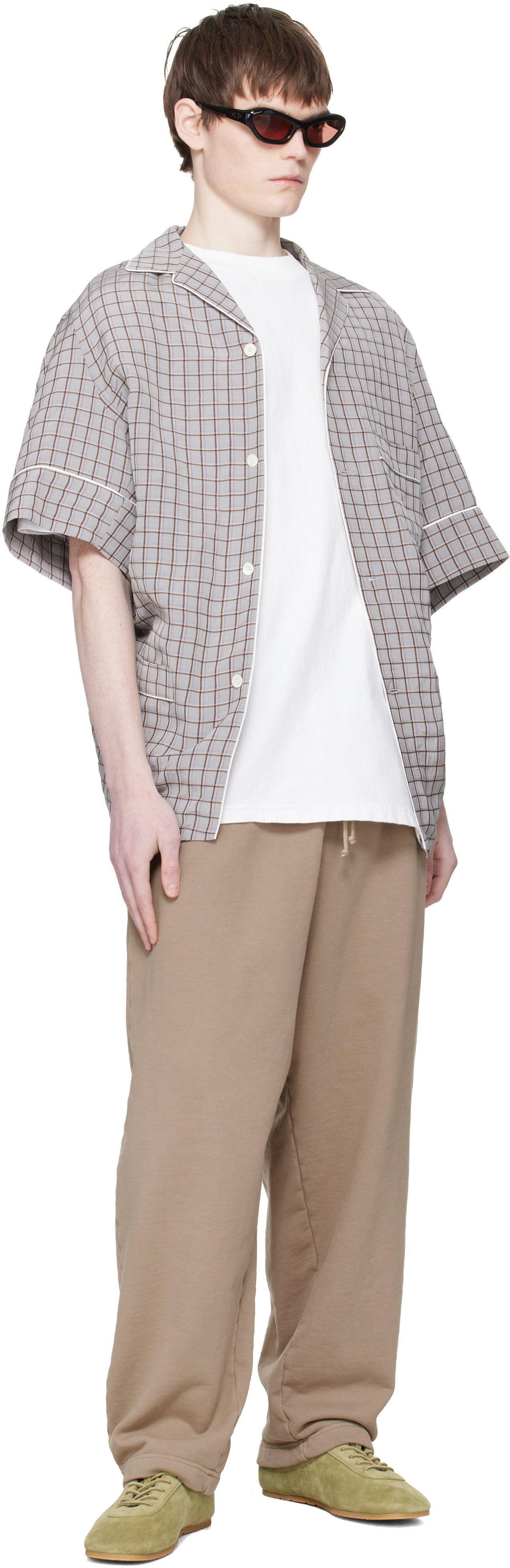 Hed Mayner - Brown Drawstring Sweatpants