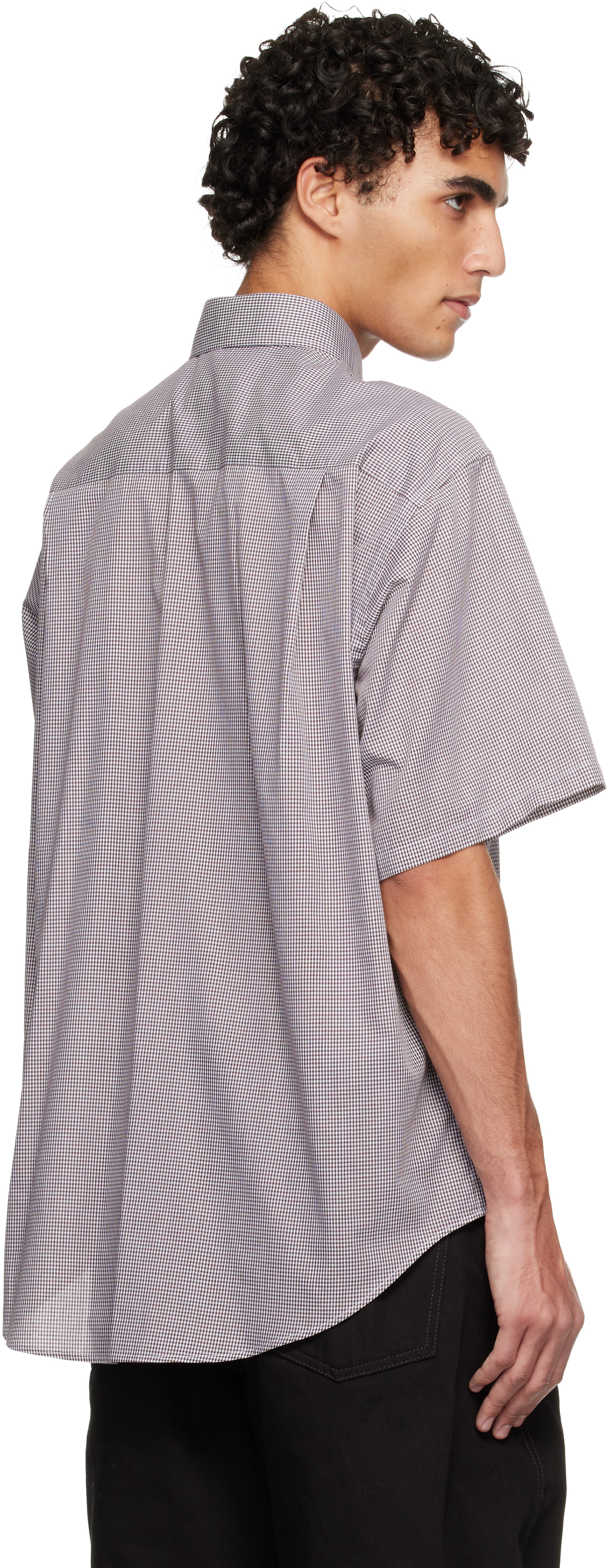 Hed Mayner - Brown Short Sleeve Shirt