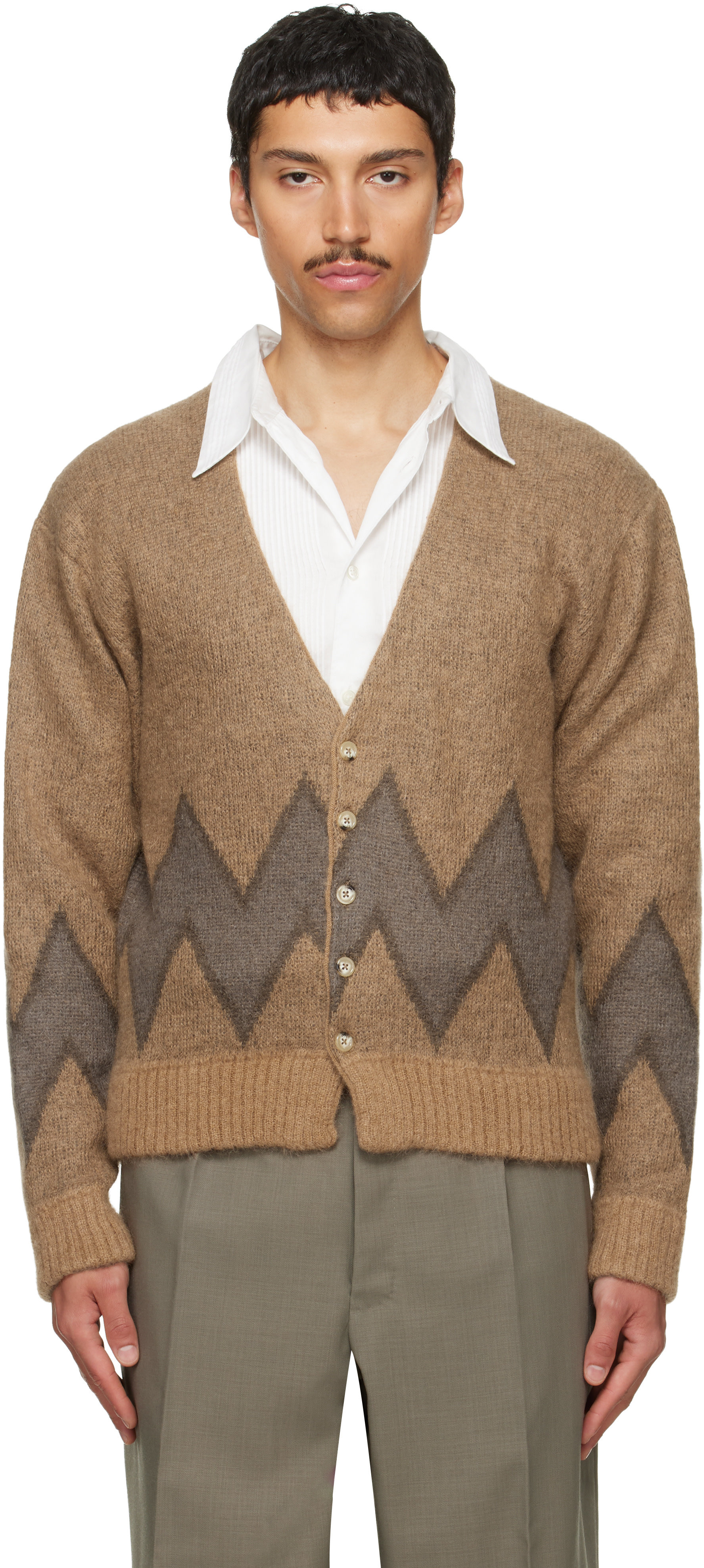 Second/Layer - Beige Chevy Cardigan