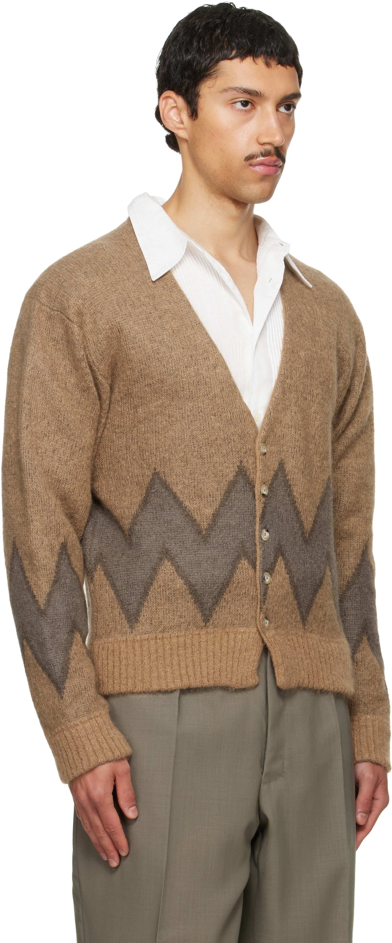 Second/Layer - Cardigan Chevy beige