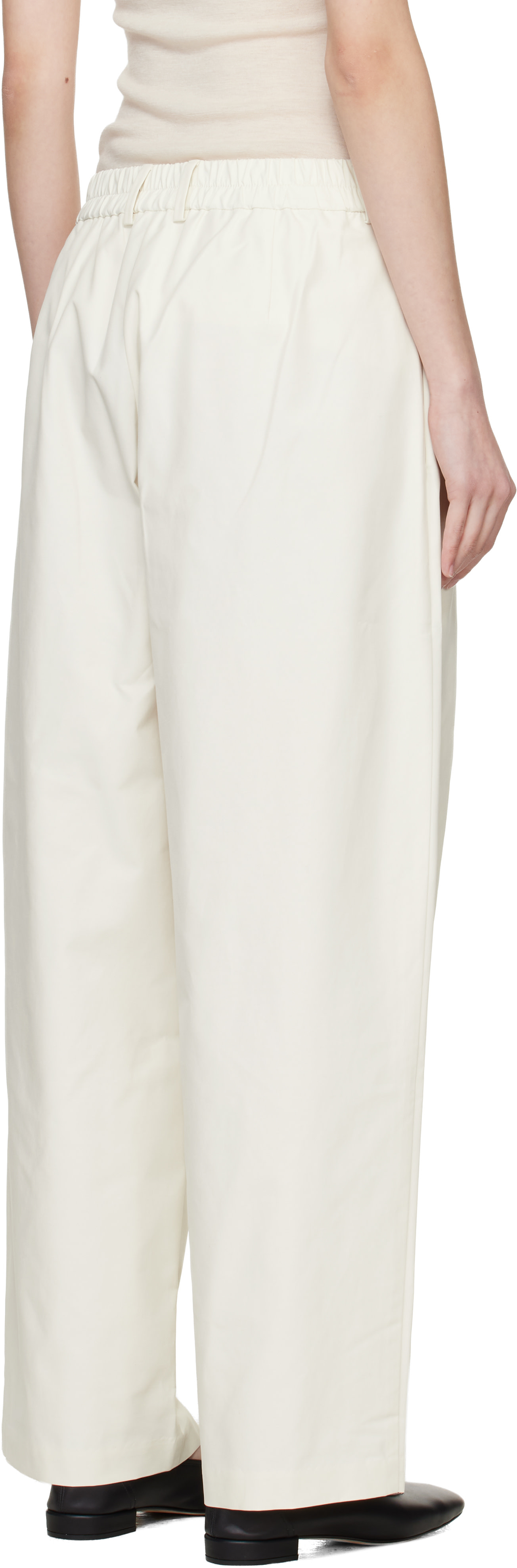 Cordera - White Technical Tailored Trousers