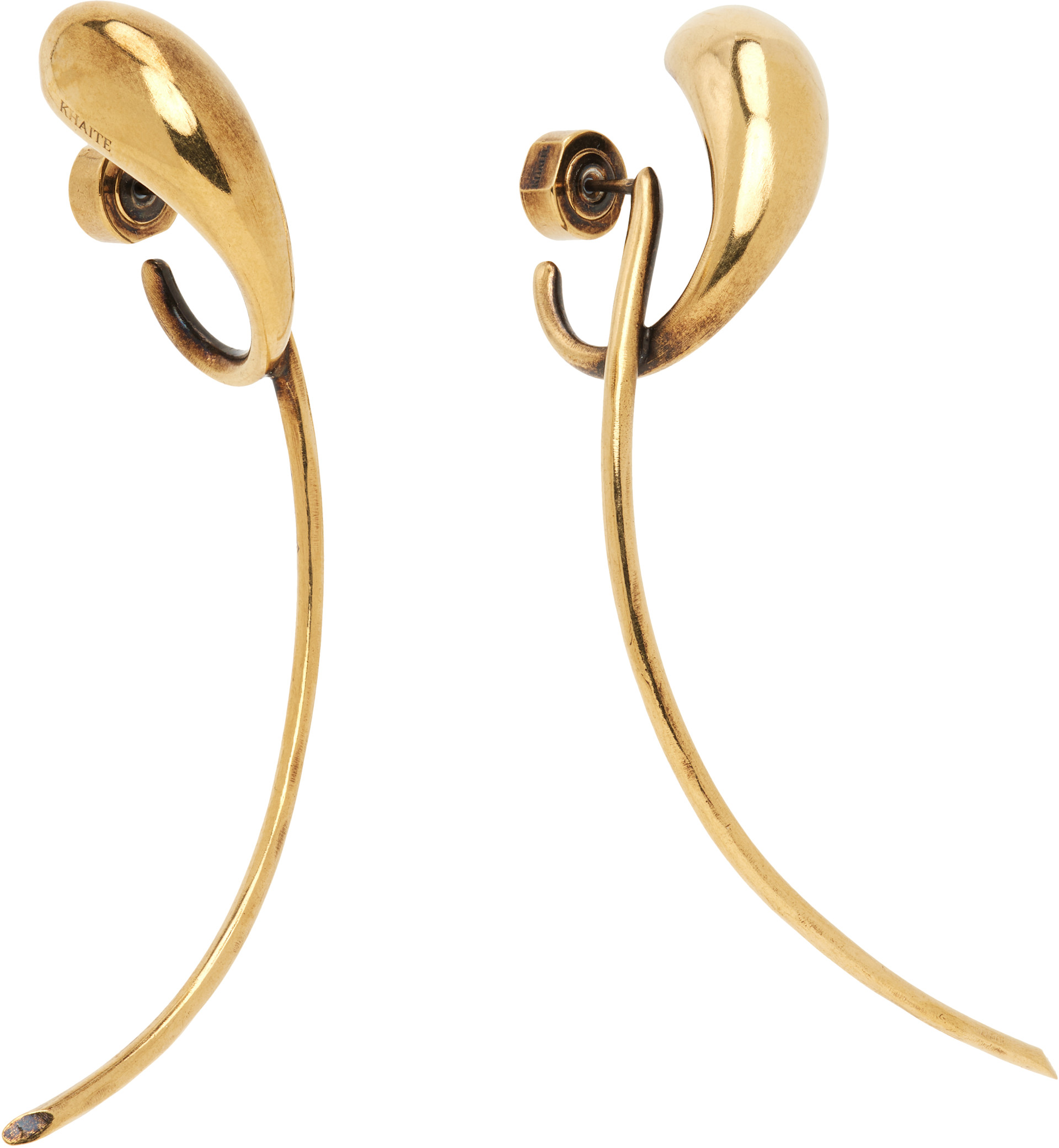 KHAITE - Boucles d'oreilles Cyclone
