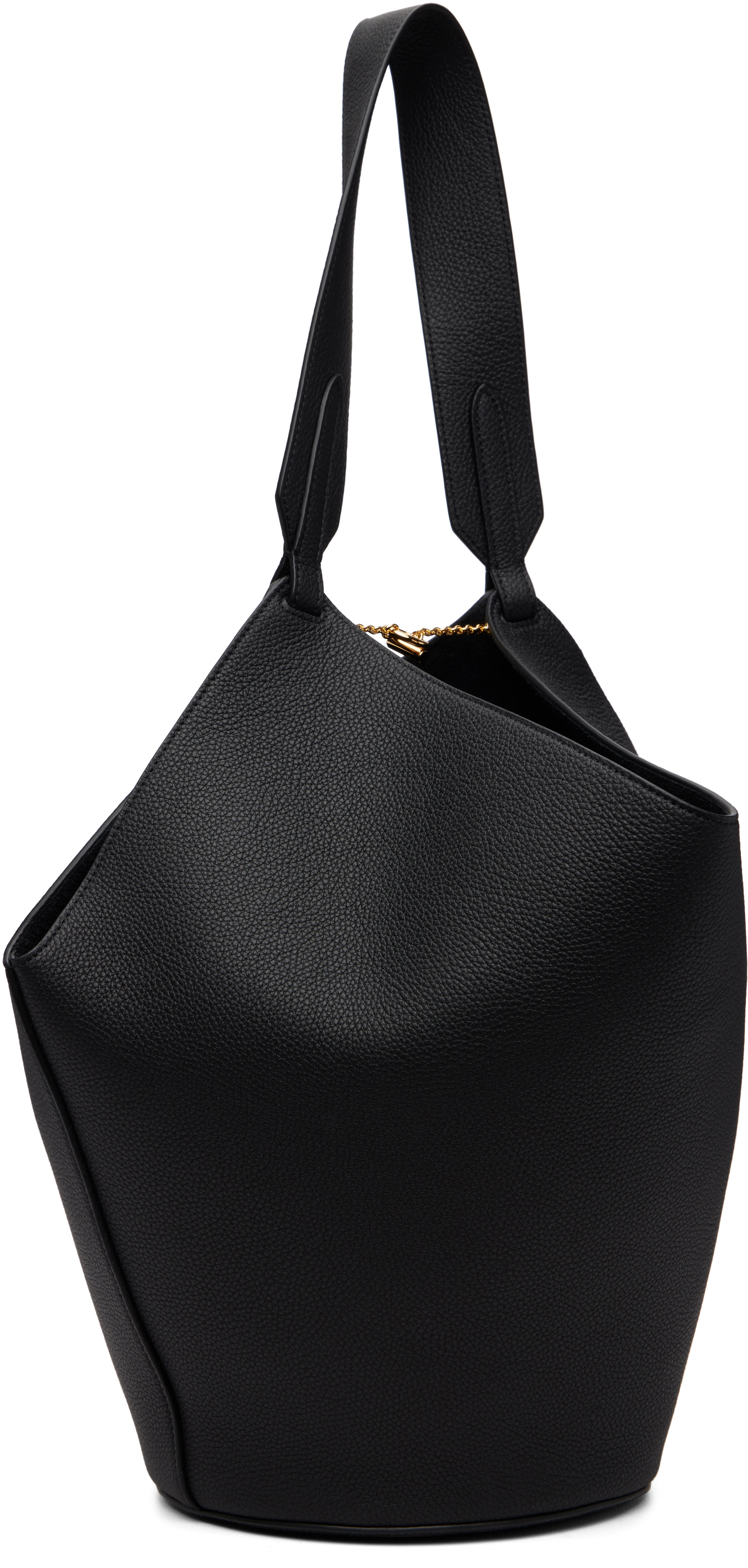 KHAITE - Petit cabas Lotus noir
