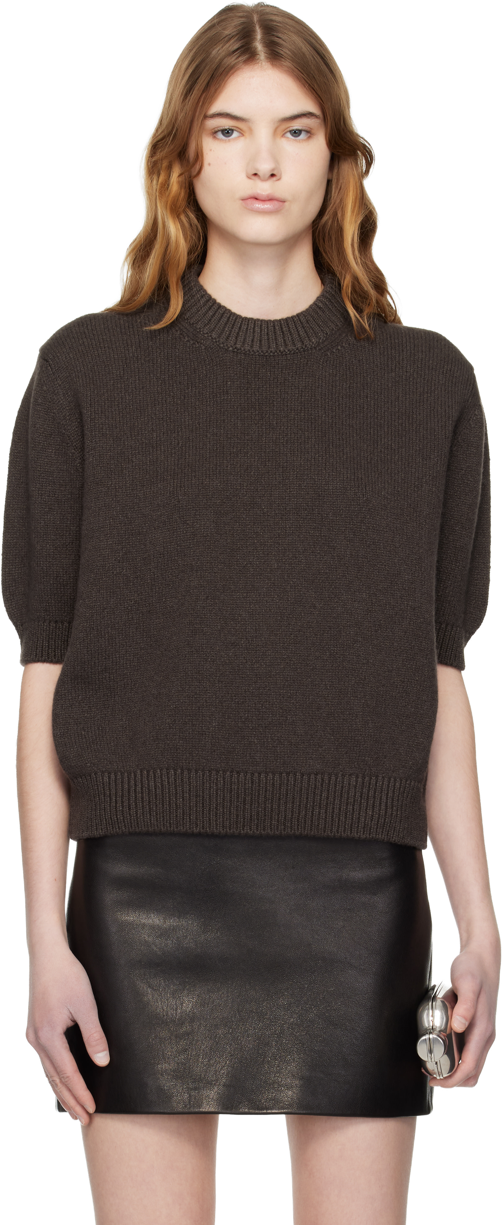KHAITE - Pull Danvin brun