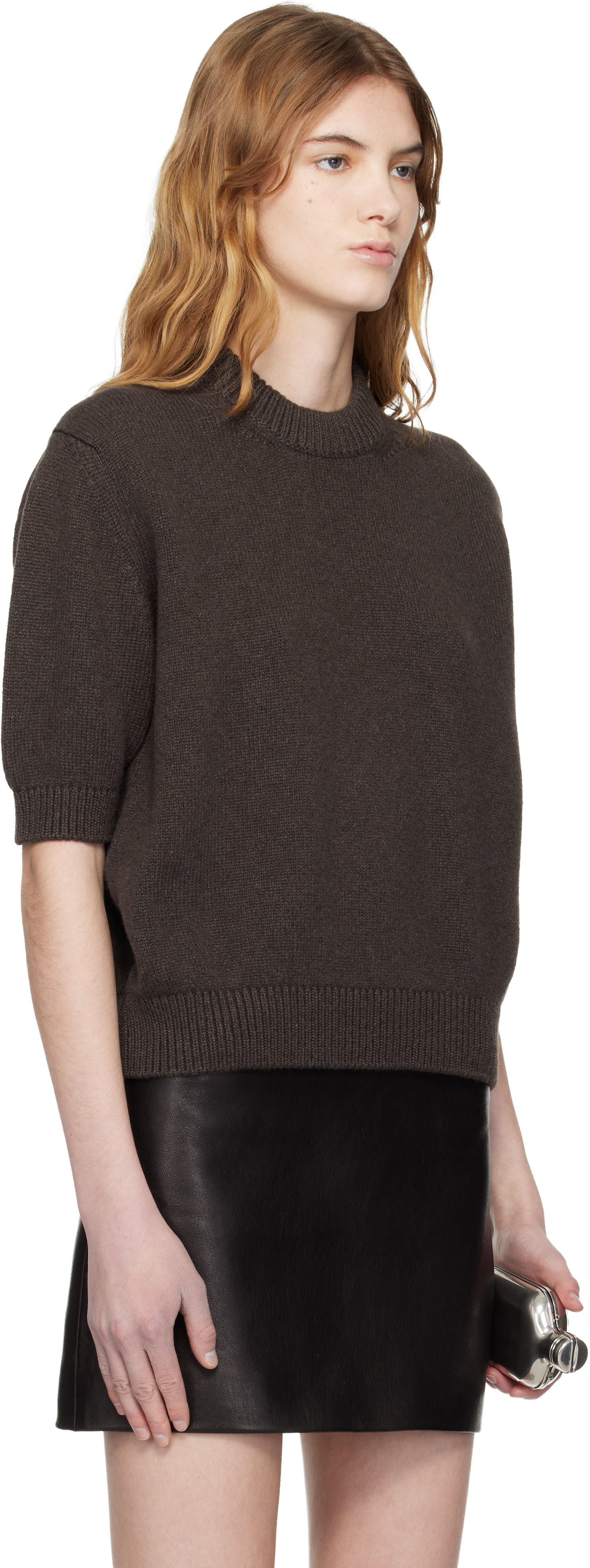 KHAITE - Pull Danvin brun