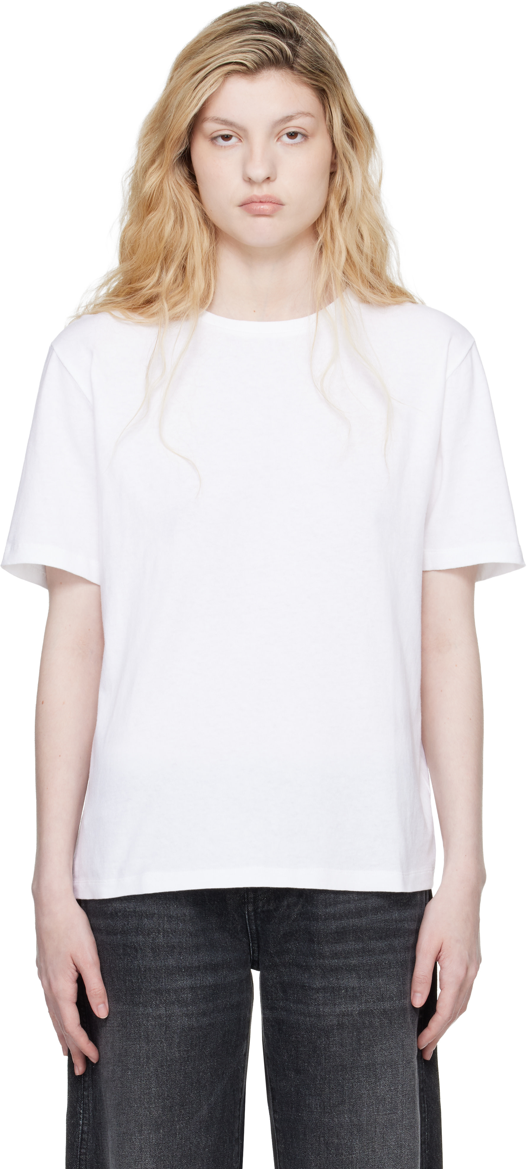KHAITE - T-shirt Mae blanc